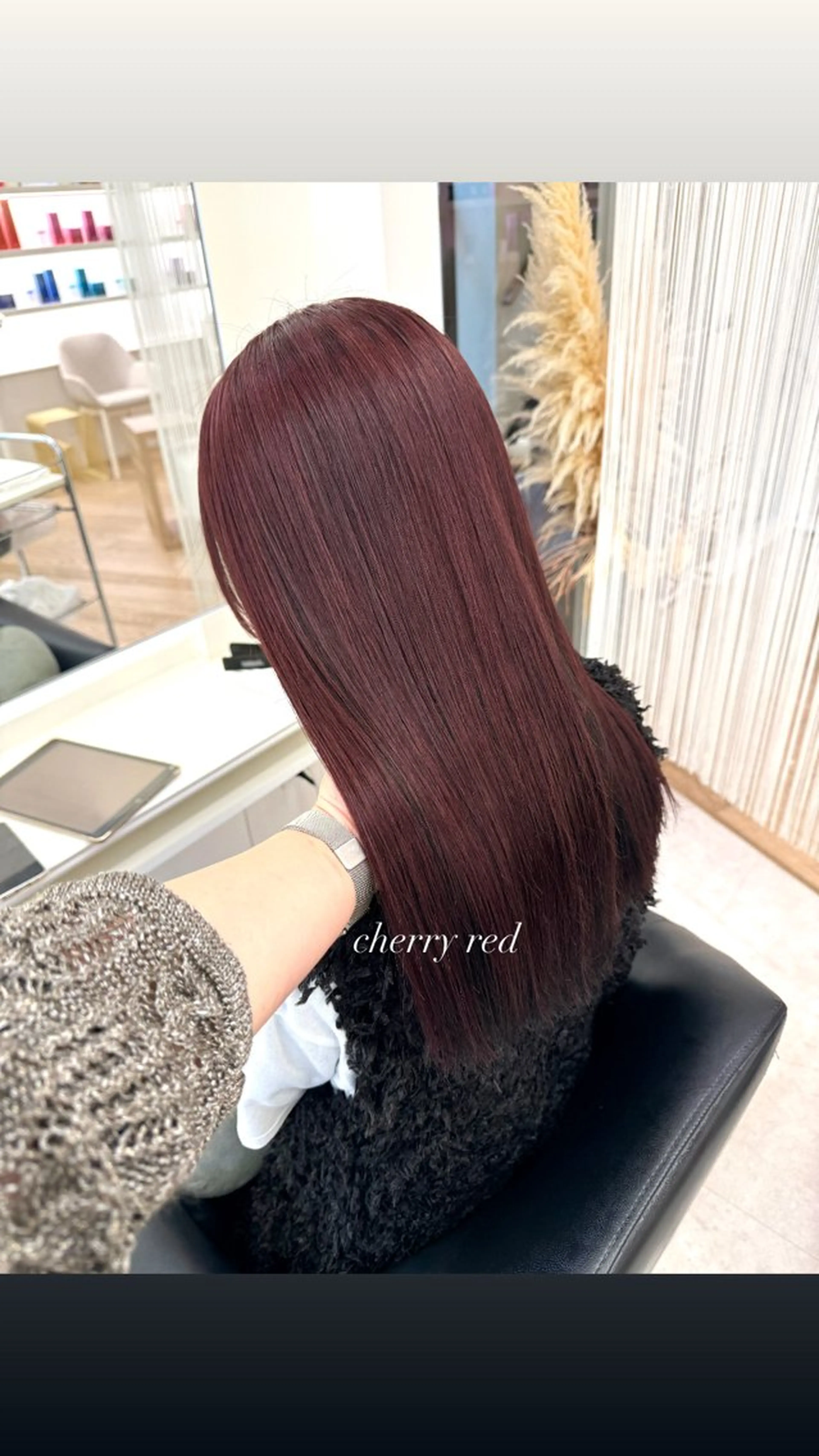 ロング ヘアカラー ParveMix 宮﨑 梨里のヘアスタイル