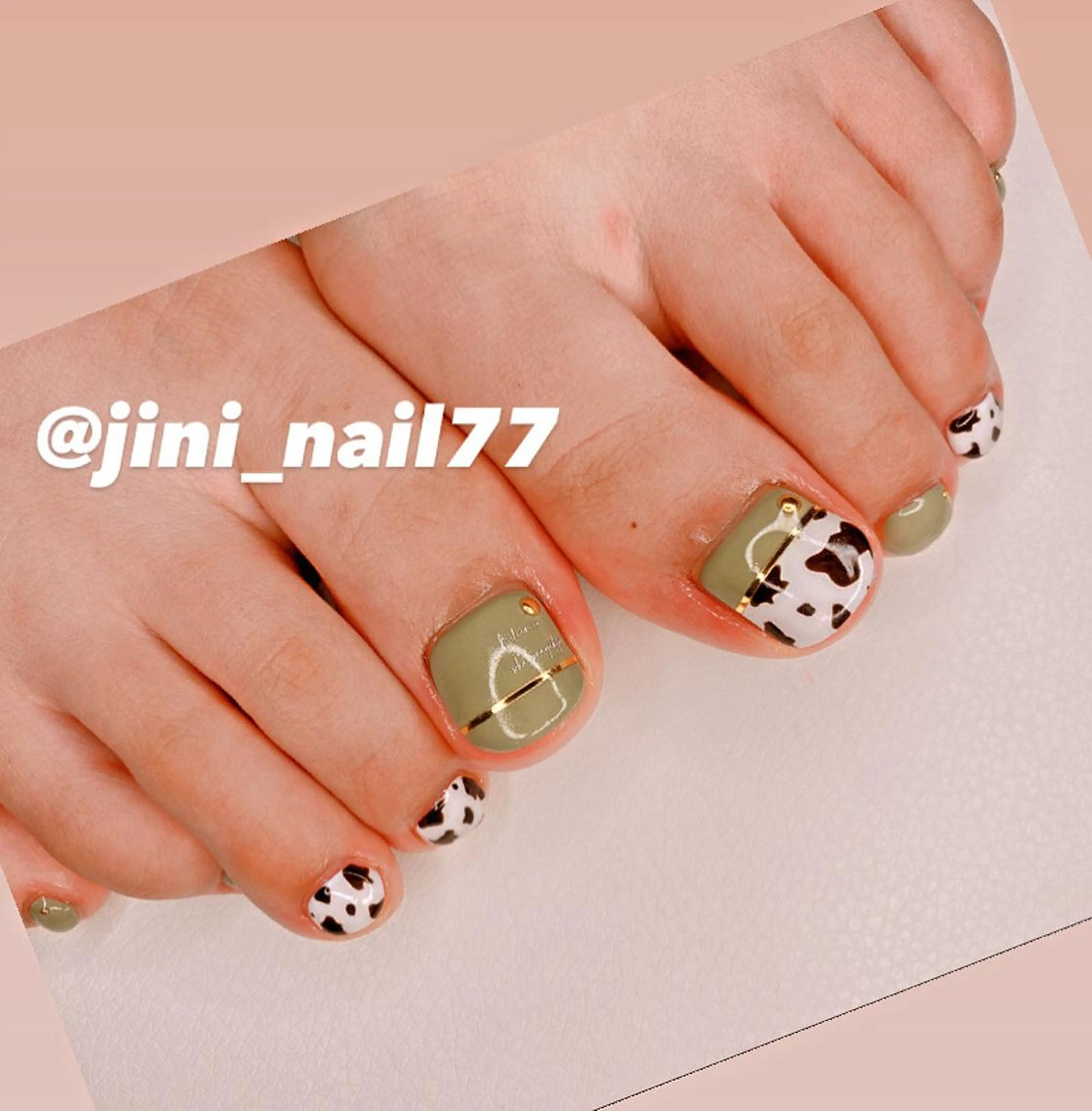 ネイル フットネイル JINI NAIL所属・ジニ ネイルのネイルデザイン