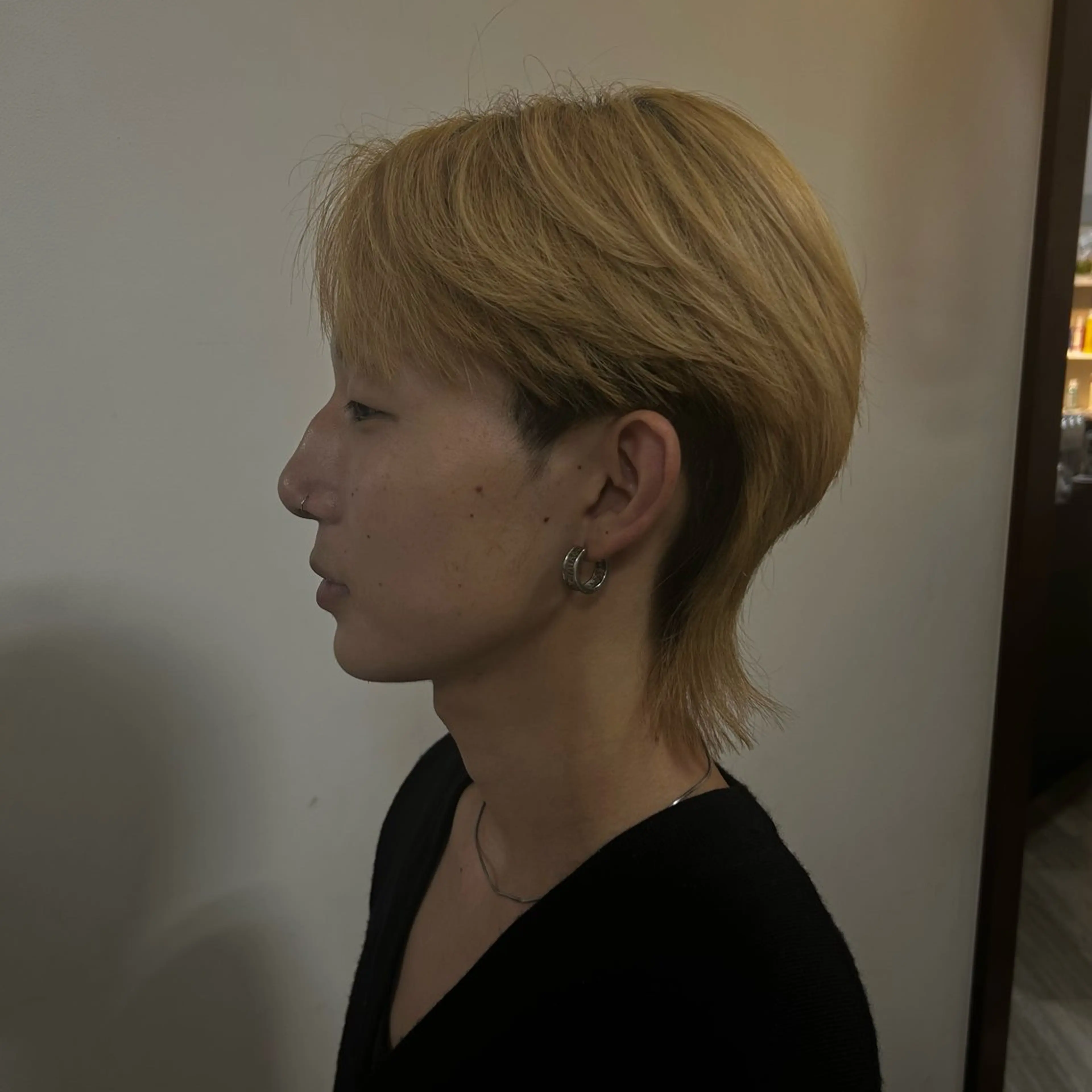 メンズ メンズ韓国風 メンズウルフカット マレットヘア ウルフカット hairmake　ATENA所属・大畑 拓翔のヘアスタイル