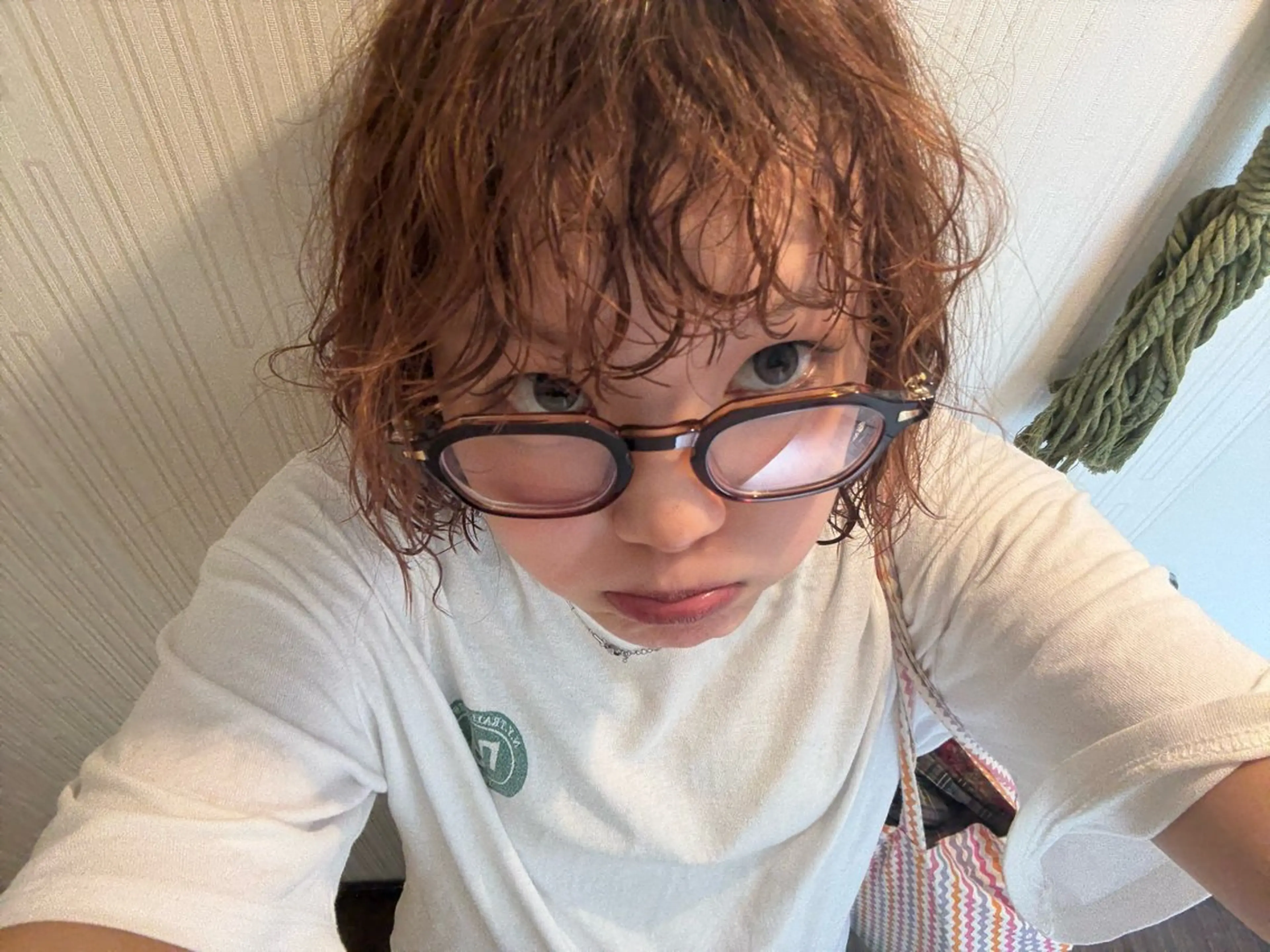 ショート パーマ 🧶横浜/暖色カラー /ミミ🧶のヘアスタイル