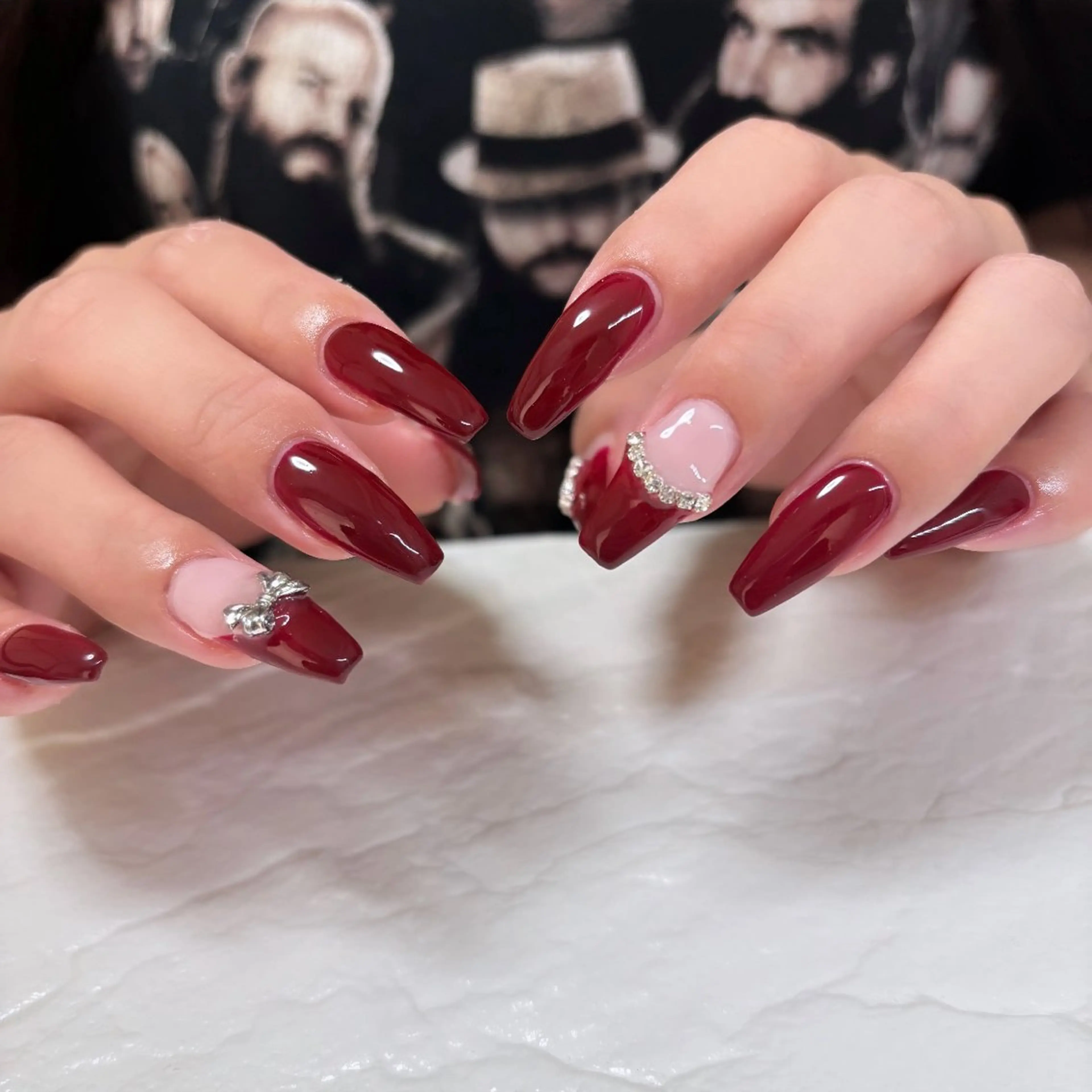 ネイル ハンドネイル フットネイル nail salon minuitのマツエク・マツパデザイン