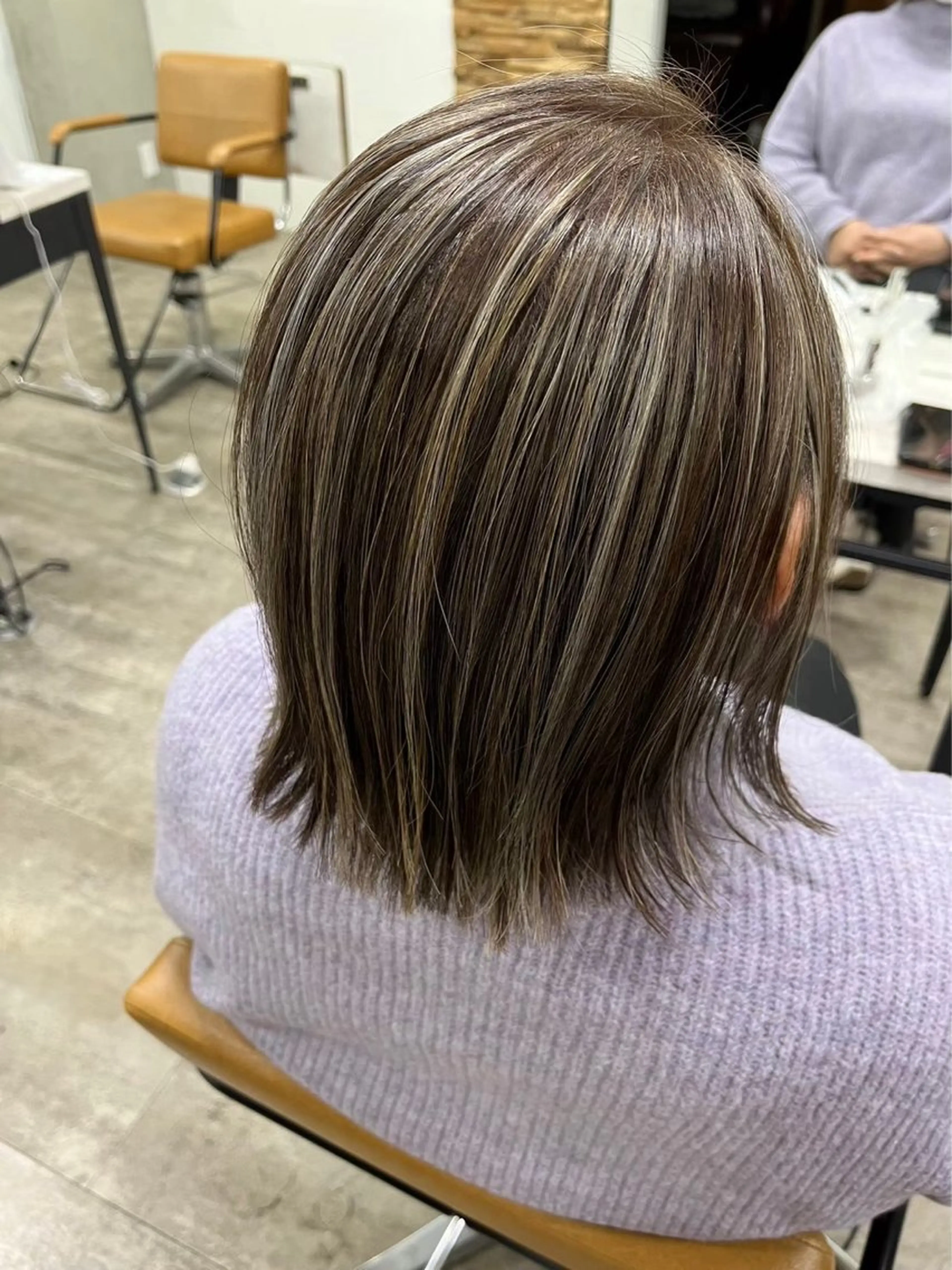ミディアム カラー メンズカットモデル ANNA🦋‪‎🤍のヘアスタイル