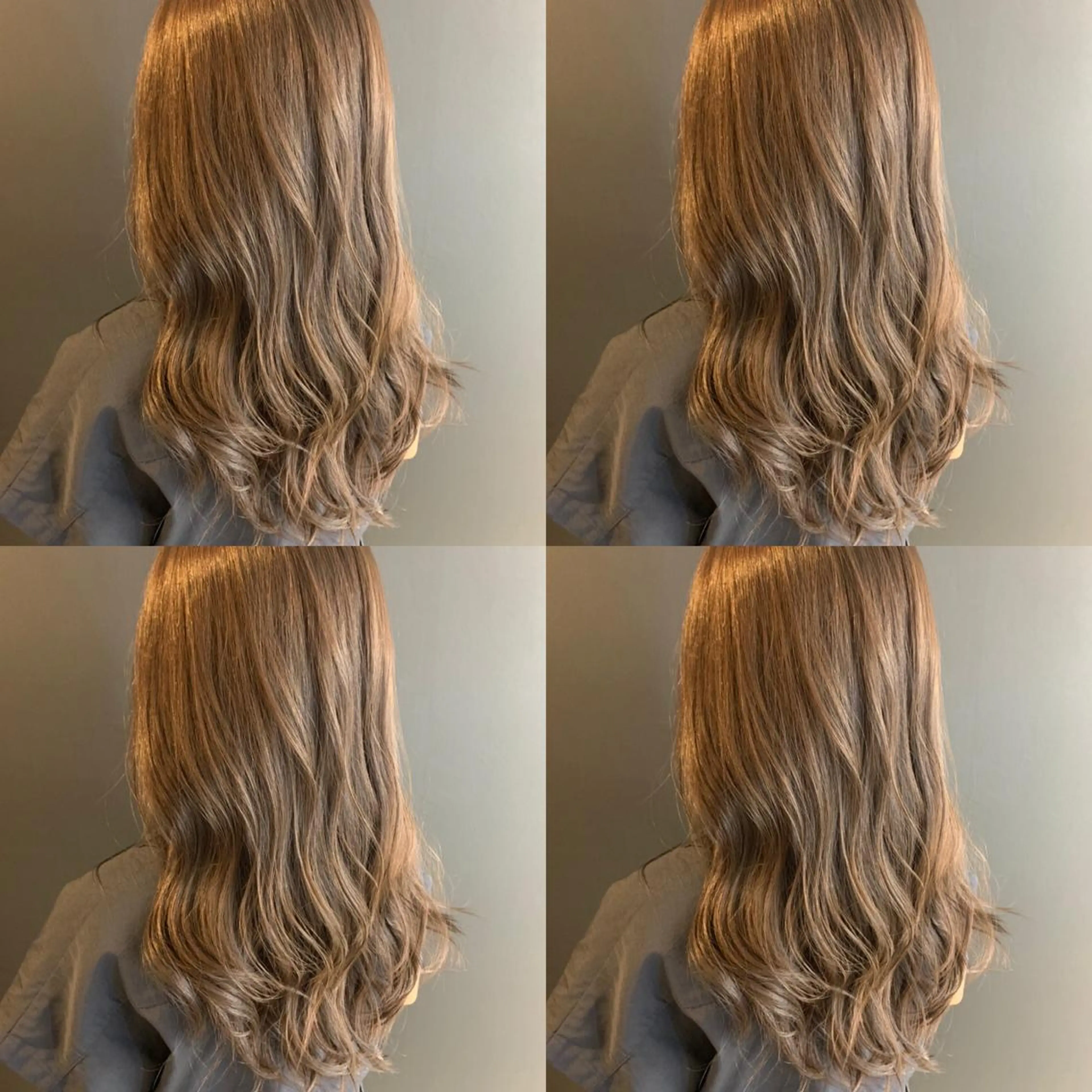 セミロング カラー ブラウンカラー モカブラウン ✨髪質改善✖︎韓国 レイヤー✨ナカムラのヘアスタイル