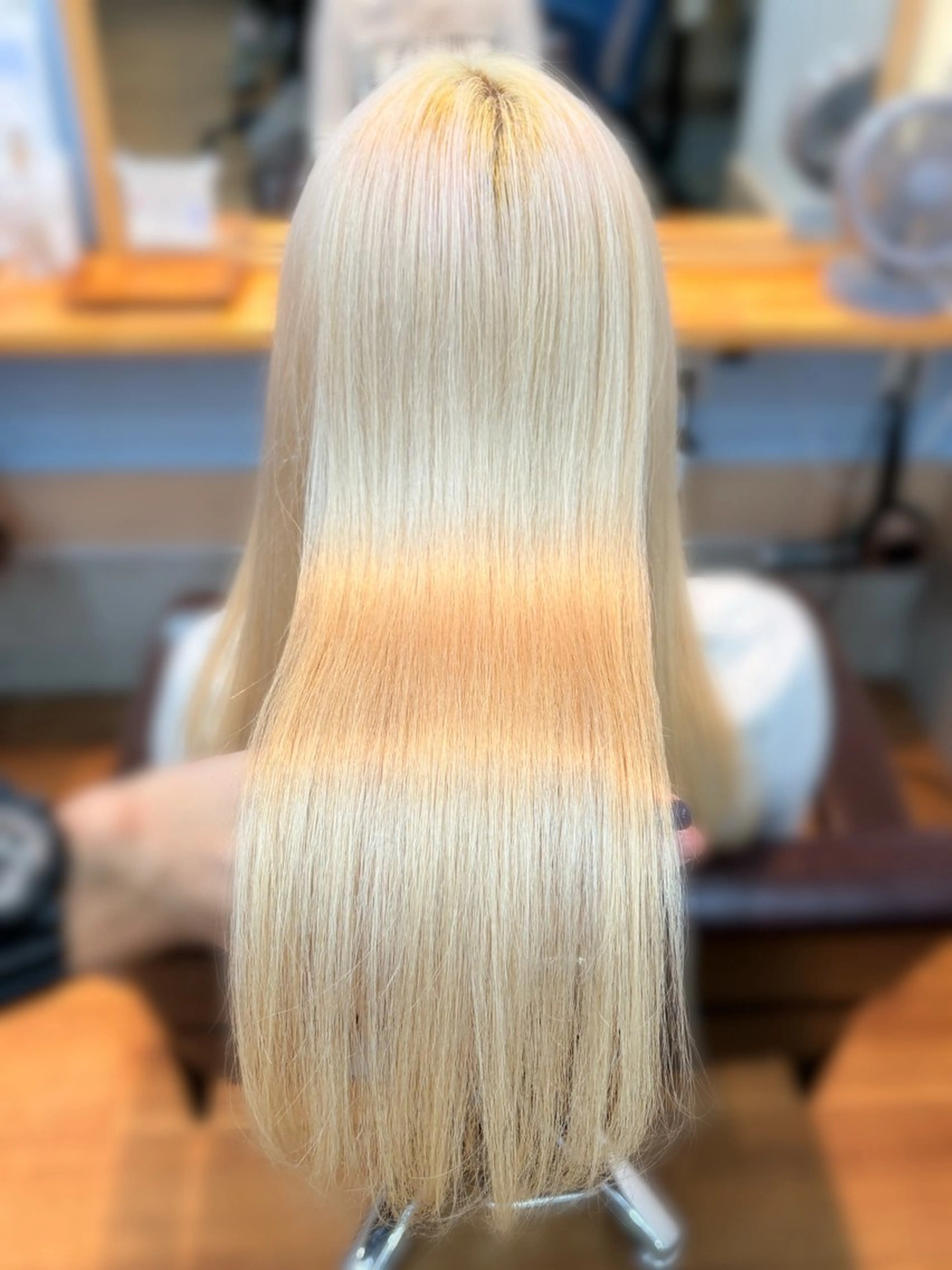 ロング カラー ヘアカラー トリートメント 髪質改善🌿‬/艶感 /髙木 優人のヘアスタイル