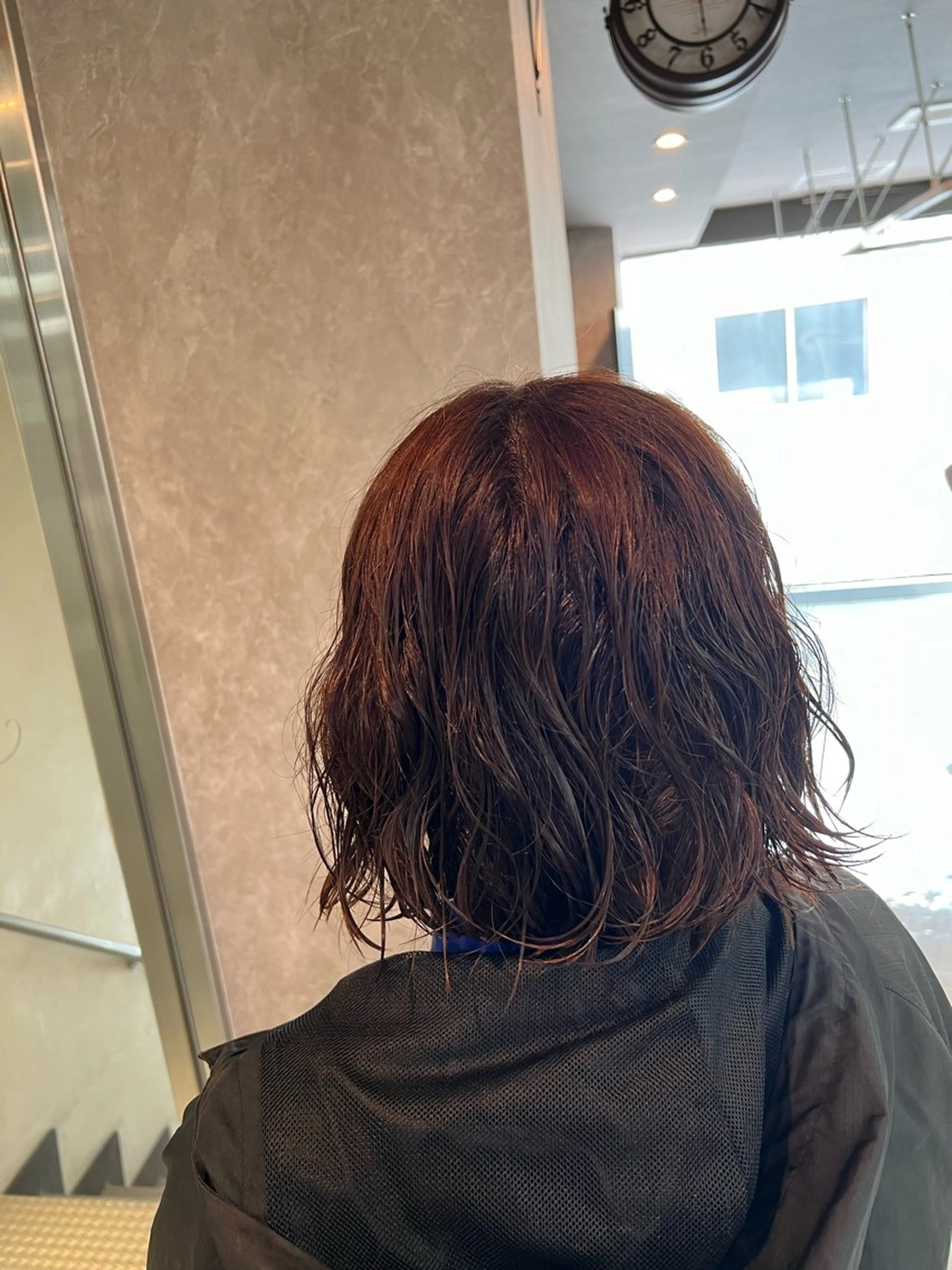 ミディアム パーマ ミディアムパーマ ボブ カット ヘアカラー パーマ 🌻belle /JUMA🌻のヘアスタイル