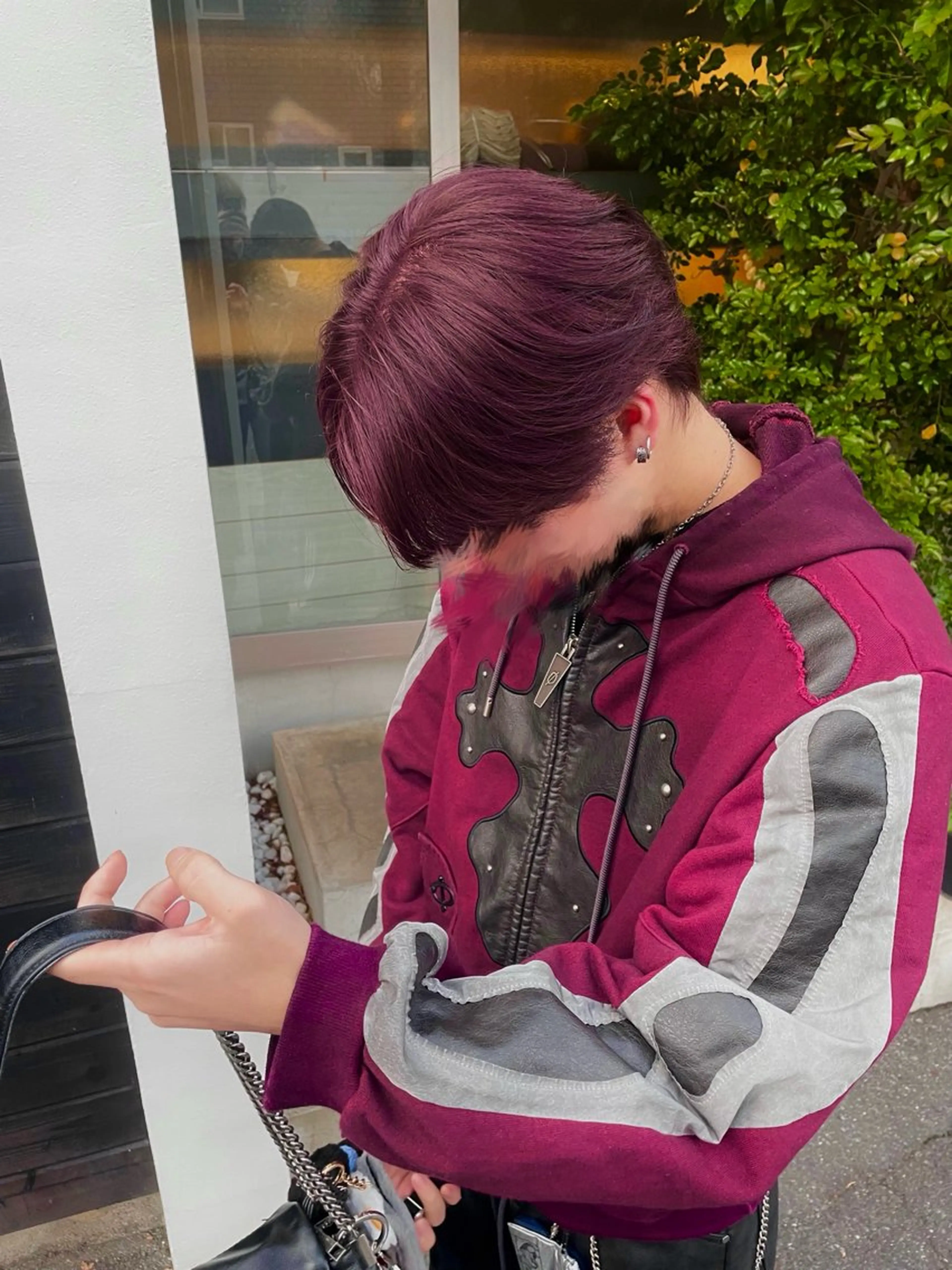 メンズ ヘアカラー 滋賀/大津/瀬田 林  遼河のヘアスタイル