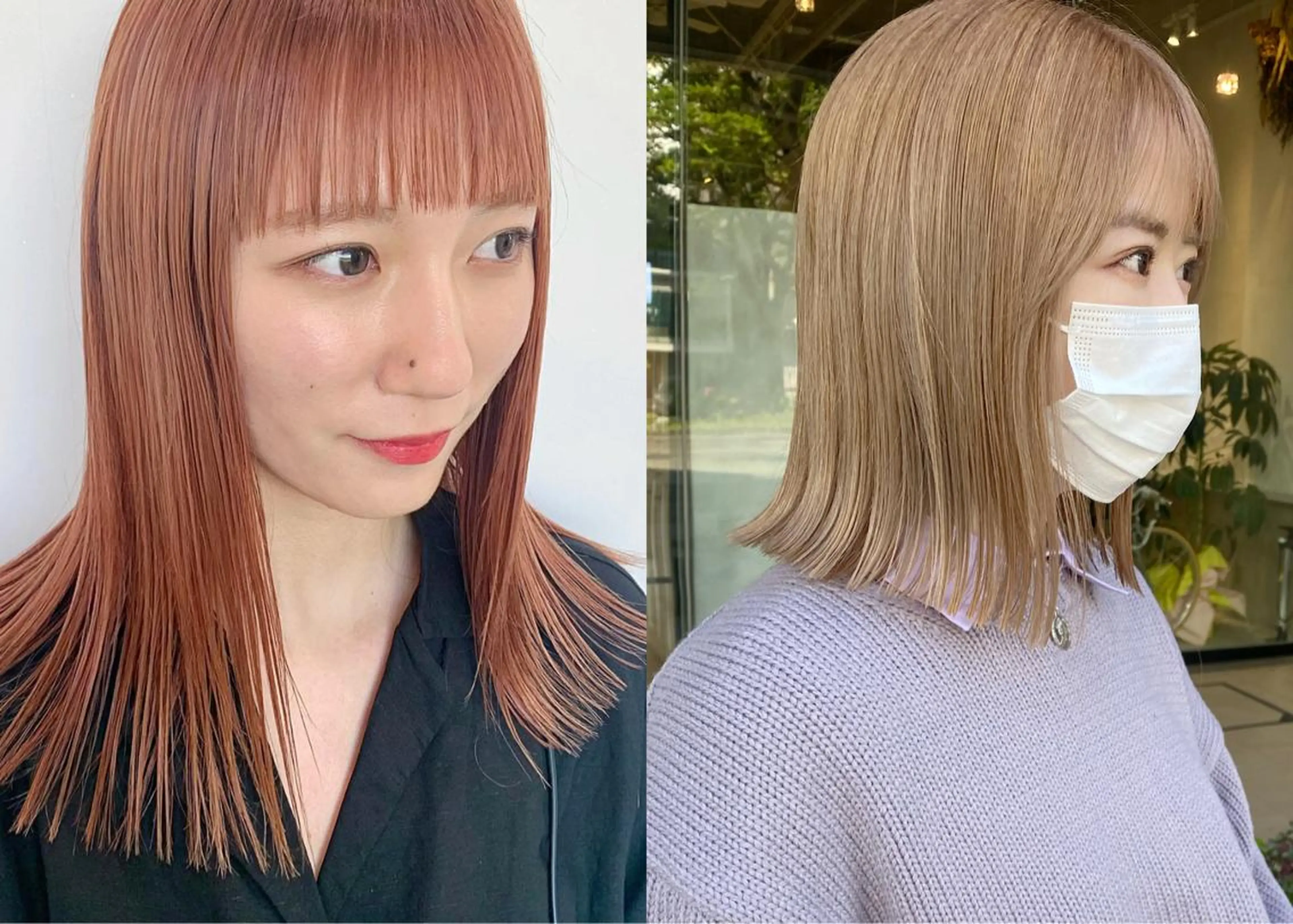 ミディアム カラー パーマ ヘアアレンジ メンズ ネイル マツエク・マツパ DEAN名駅店所属・【海外風カラー】 ⭐︎DEAN名駅店☆のヘアスタイル