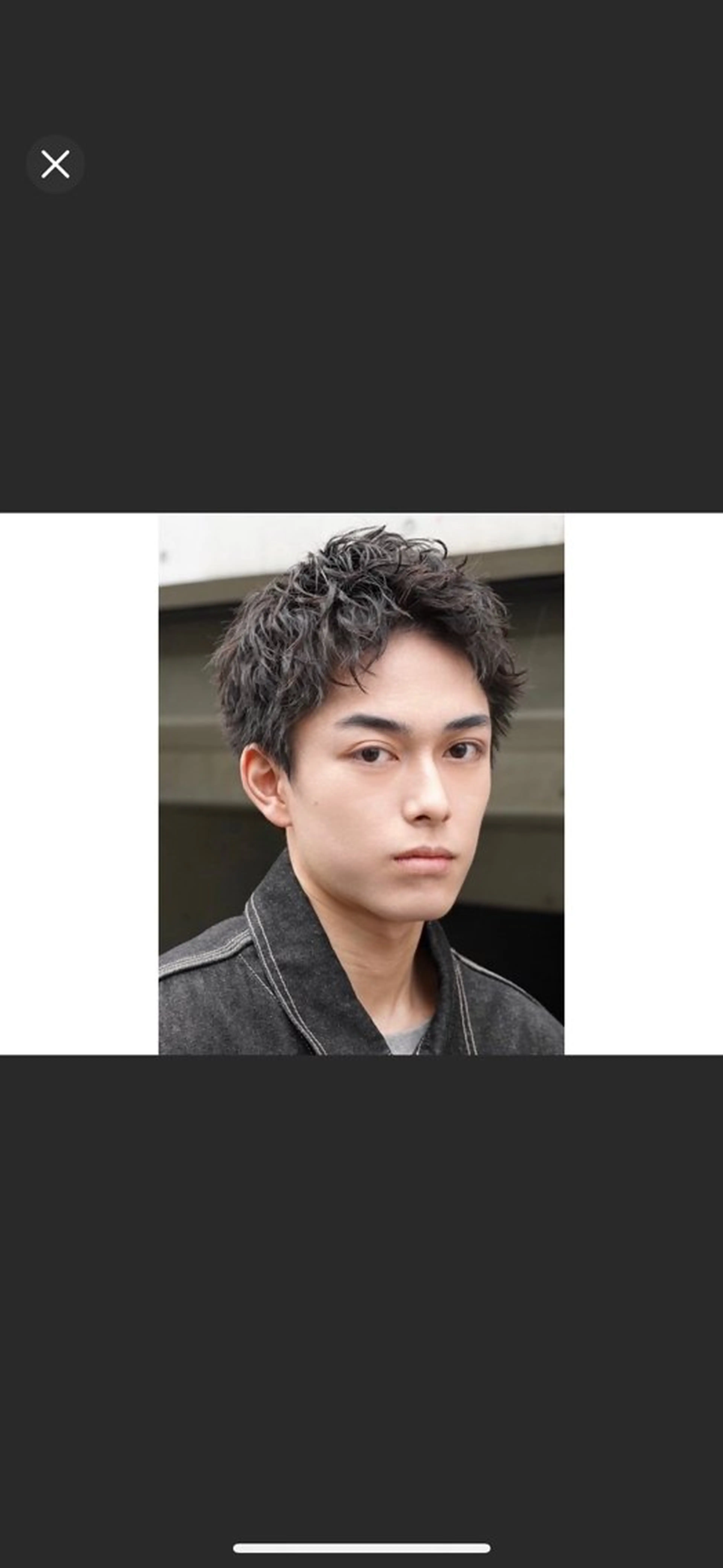 ショート カラー メンズ 伊藤恵悟 モデル募集のヘアスタイル