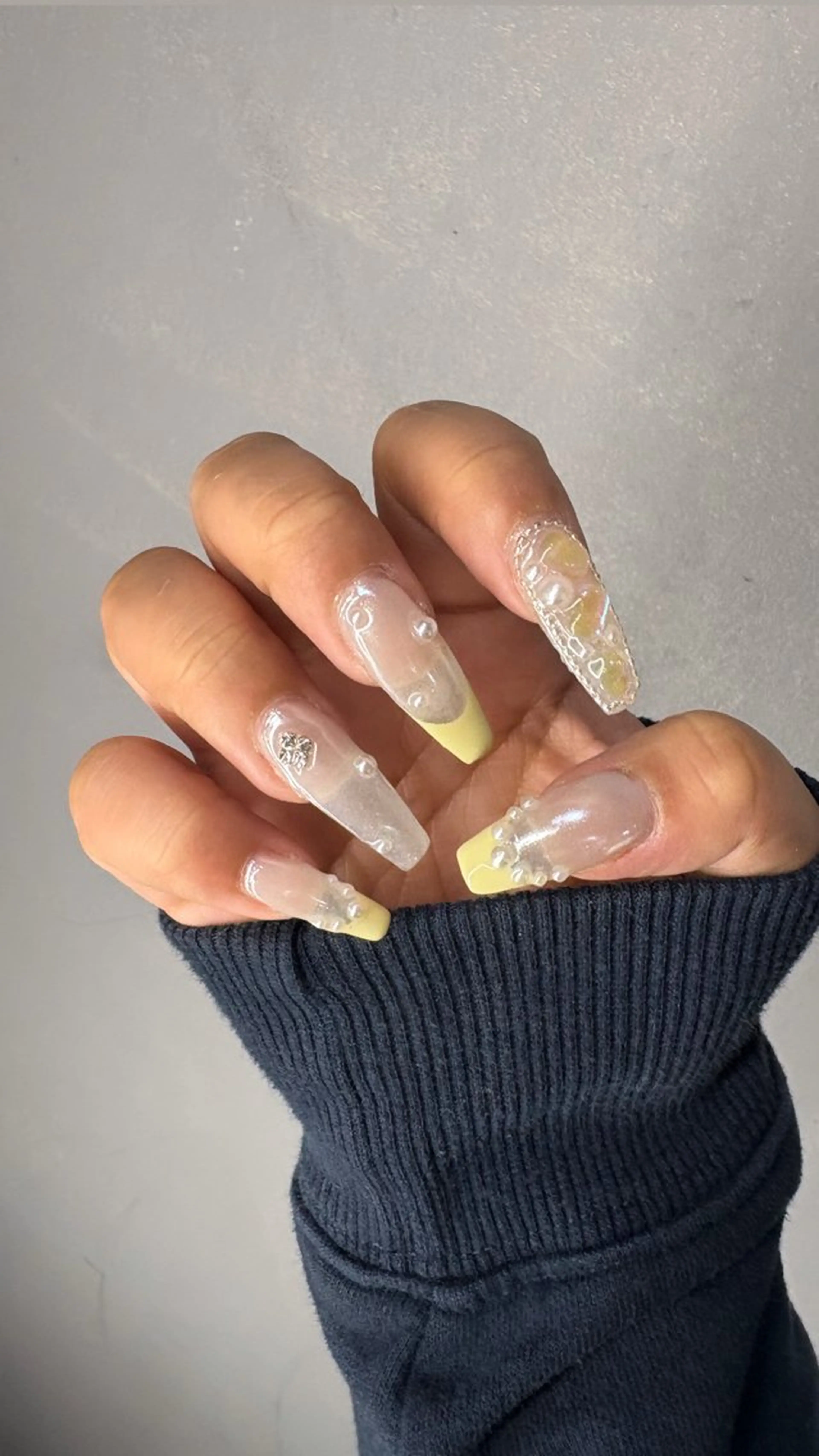 ネイル 持ち込み あまるめ ゆきえのネイルデザイン