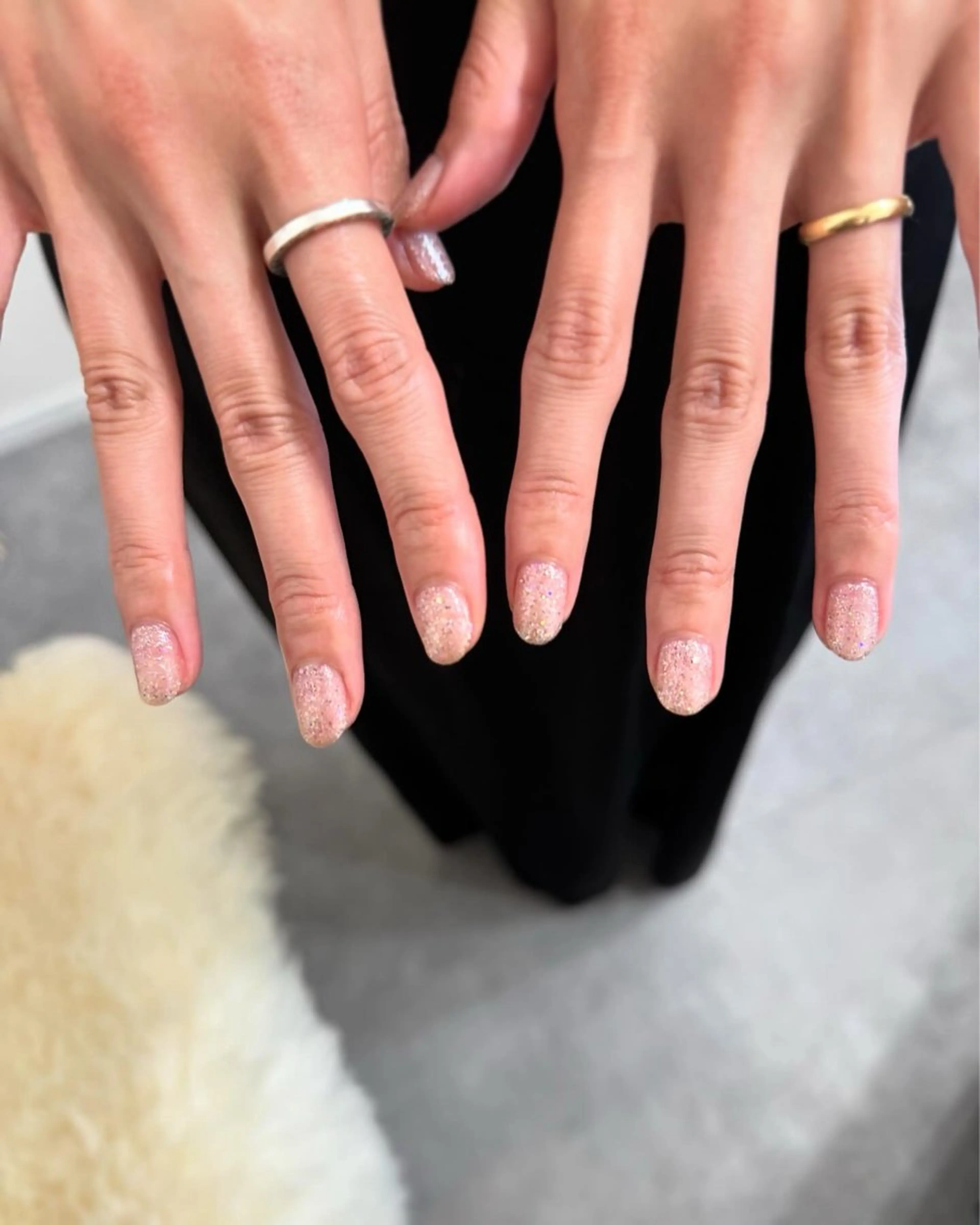 ネイル キラキラネイル ハンドネイル フットネイル kiii.__ ✴︎*のネイルデザイン