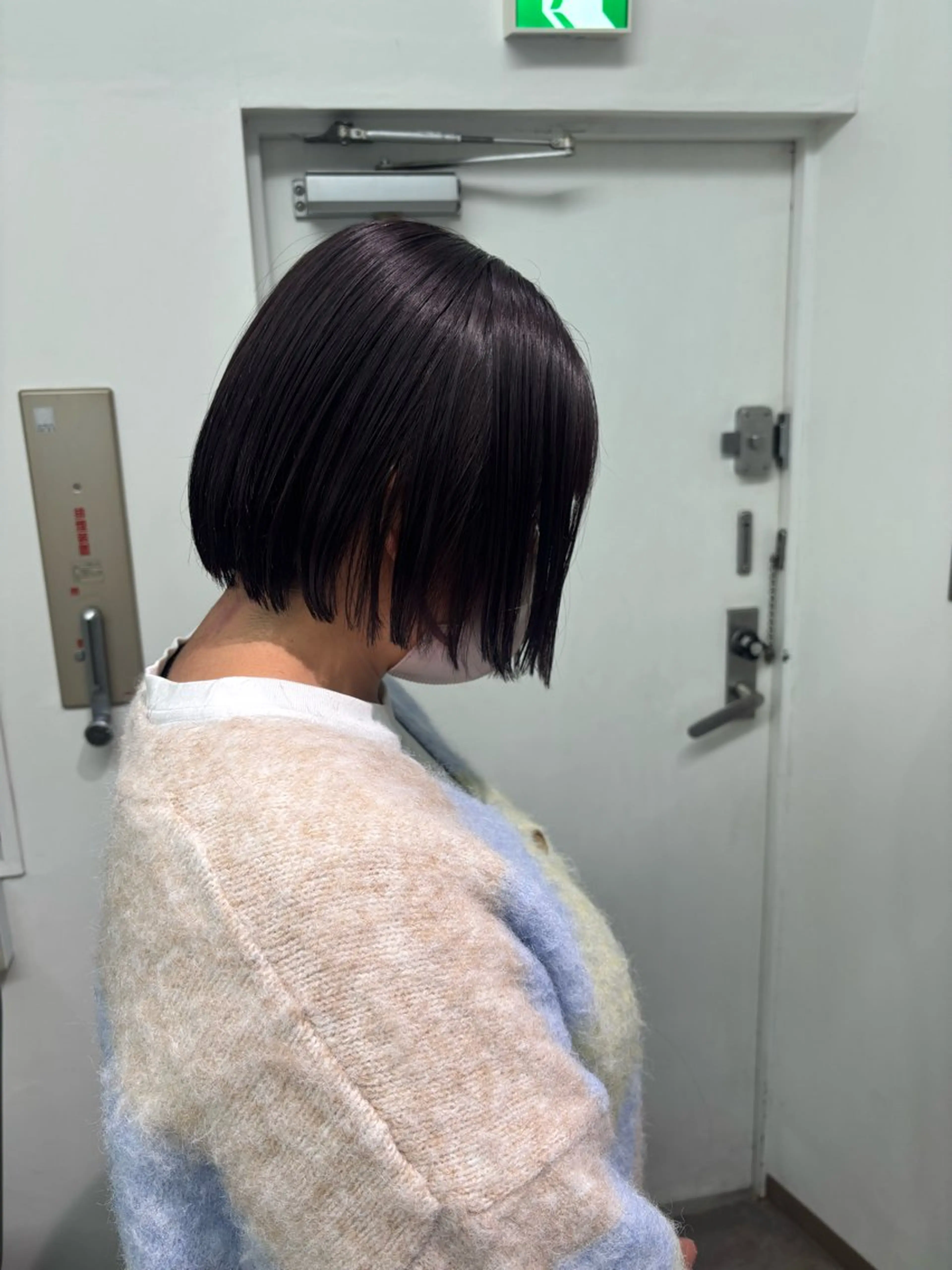 カット〈ボブスタイル〉の写真