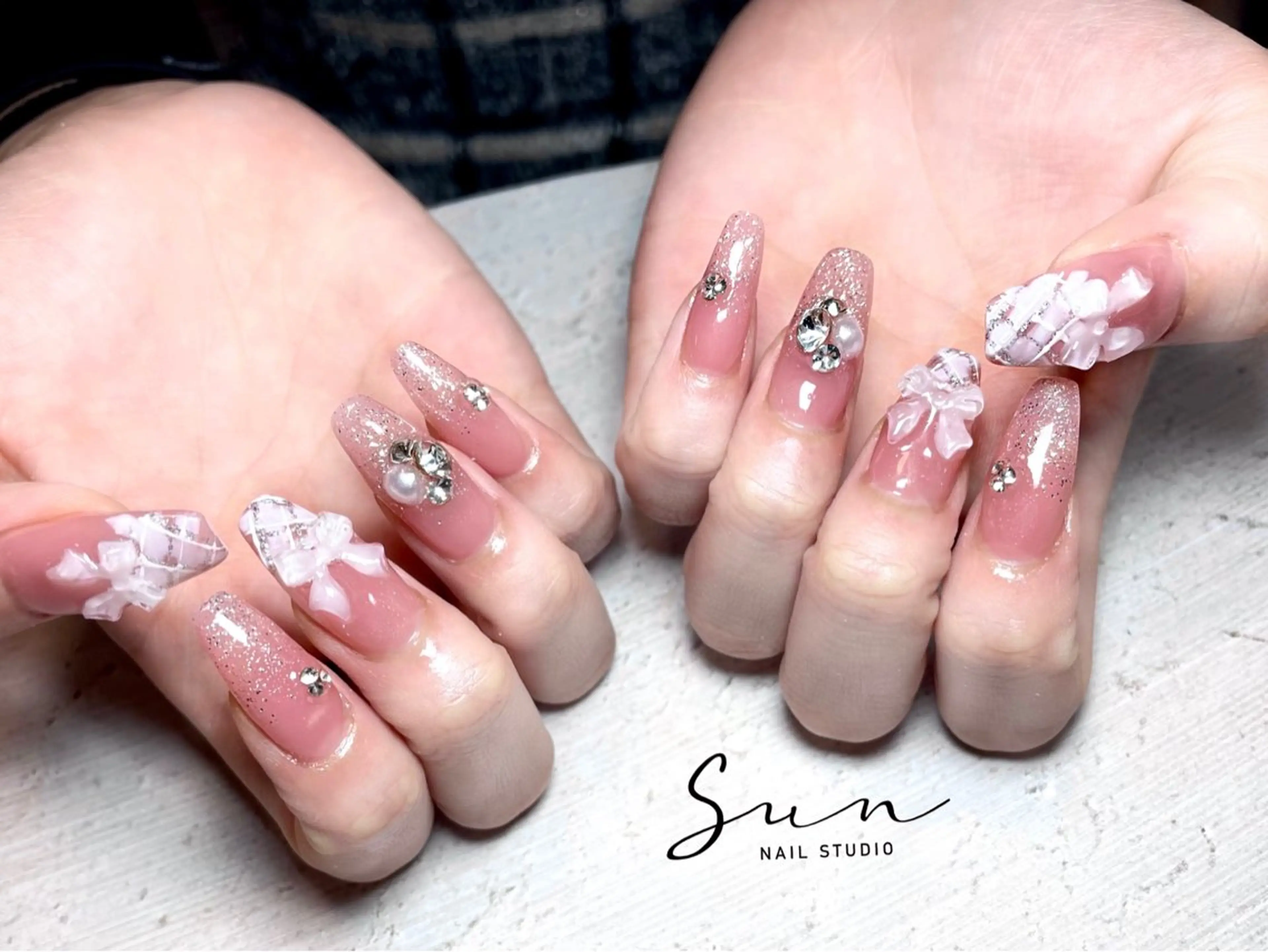 ネイル ハンドネイル ハンドケア SUN nail上本町のネイルデザイン