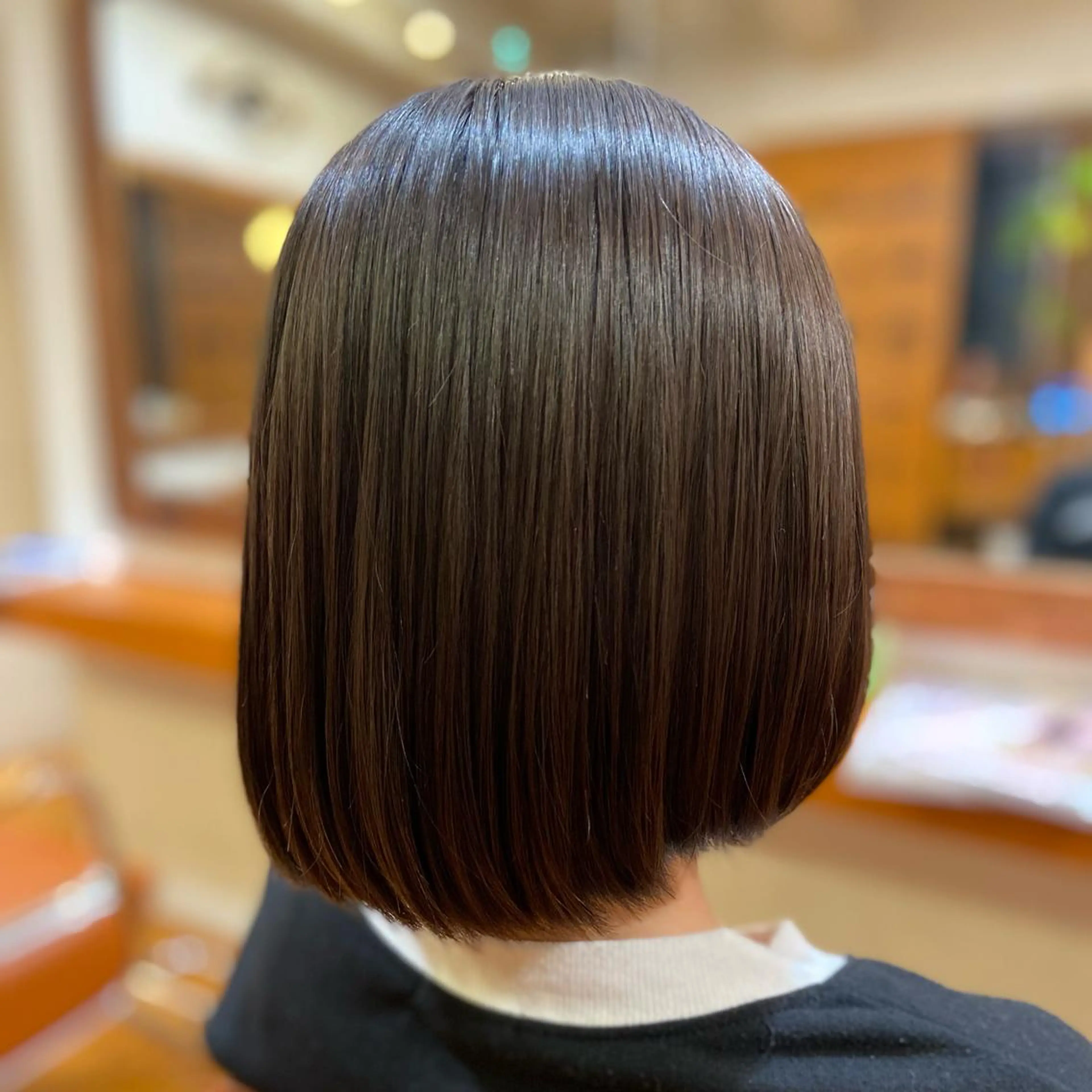 ショート パーマ ストレートパーマ organic life所属・IWASHITA TAKESHIのヘアスタイル
