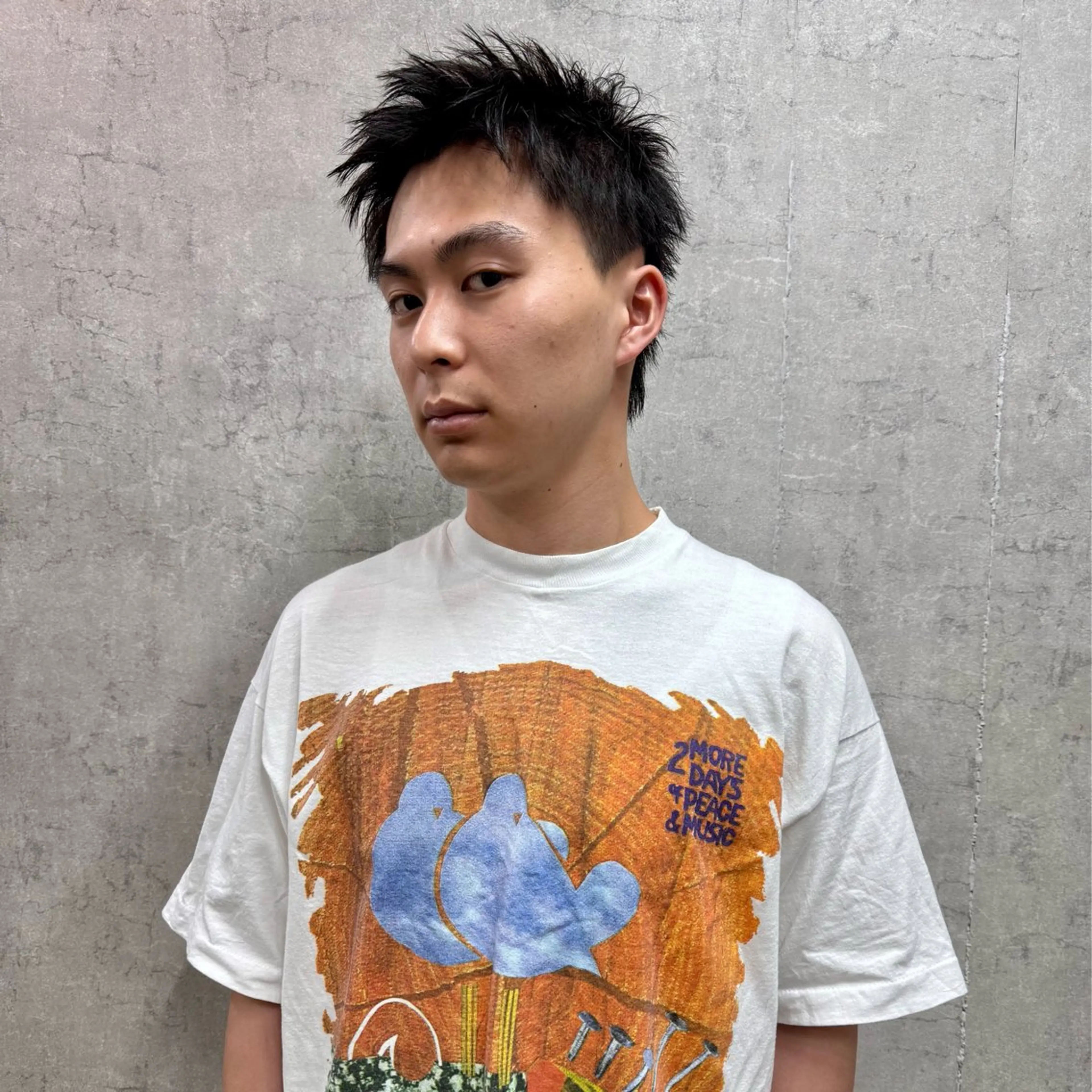 ショート メンズ アップバング メンズ就活ヘア メンズパーマ メンズショート スパイキーショート カット ヘアセット 【池袋/スパイキー ショート】ⓝⓘⓜⓤのヘアスタイル