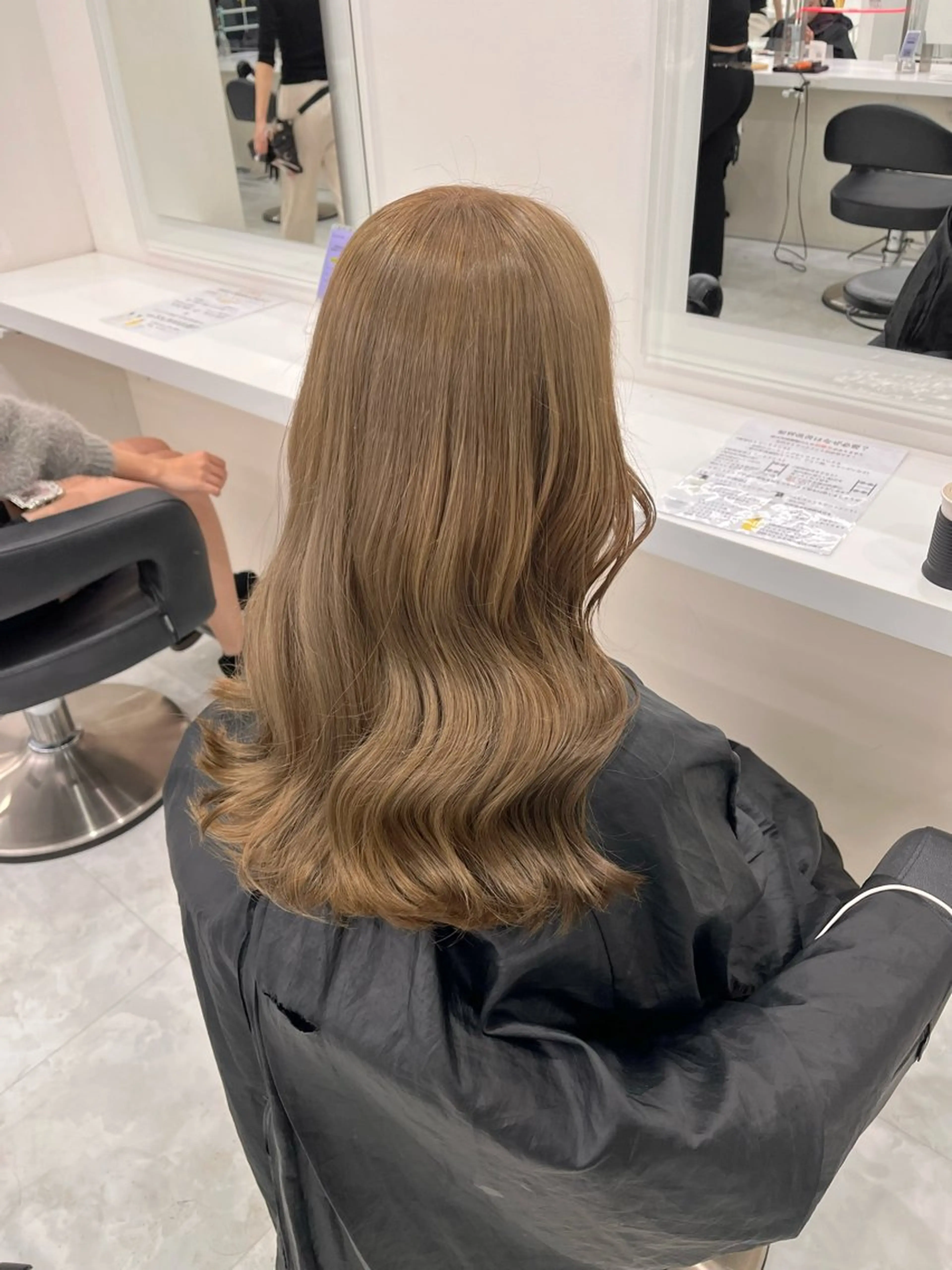 ロング カラー ヘアカラー トリートメント 暖色♡ガーリー Chinatsu🎀のヘアスタイル