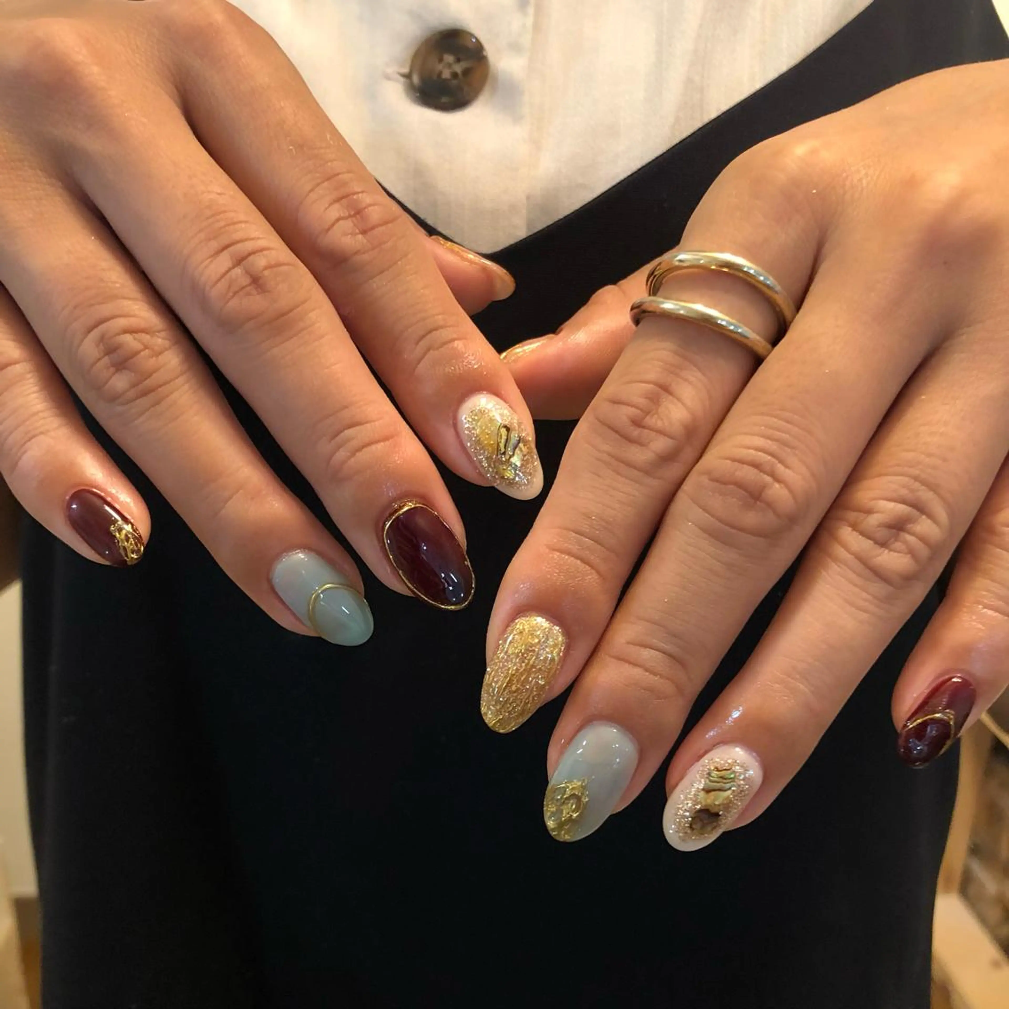 ネイル ハンドネイル フットネイル ハンドケア Nes.Nail所属・Miyagi Asamiのネイルデザイン