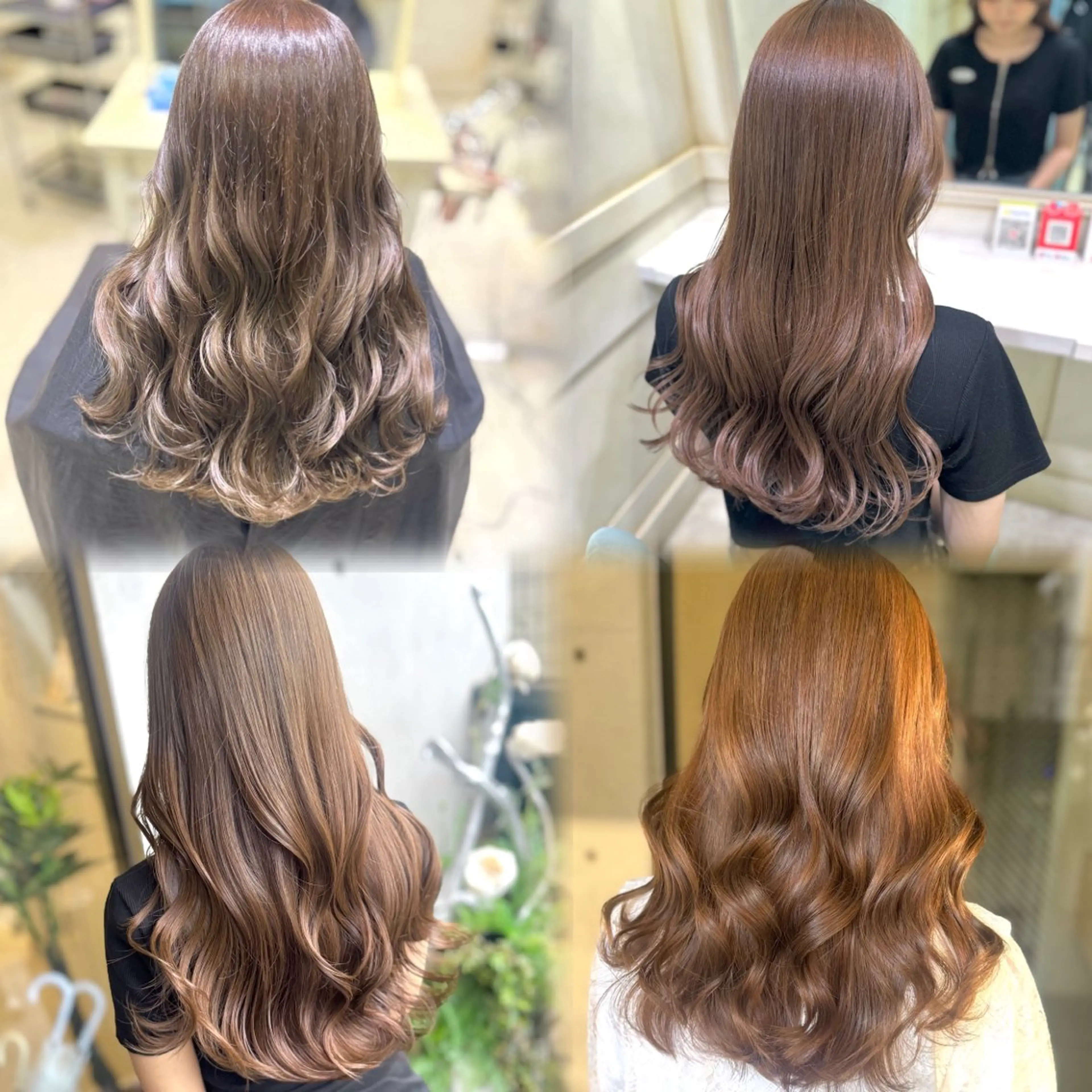 ロング カラー ヘアカラー トリートメント 透明感カラー/ kazusaのヘアスタイル