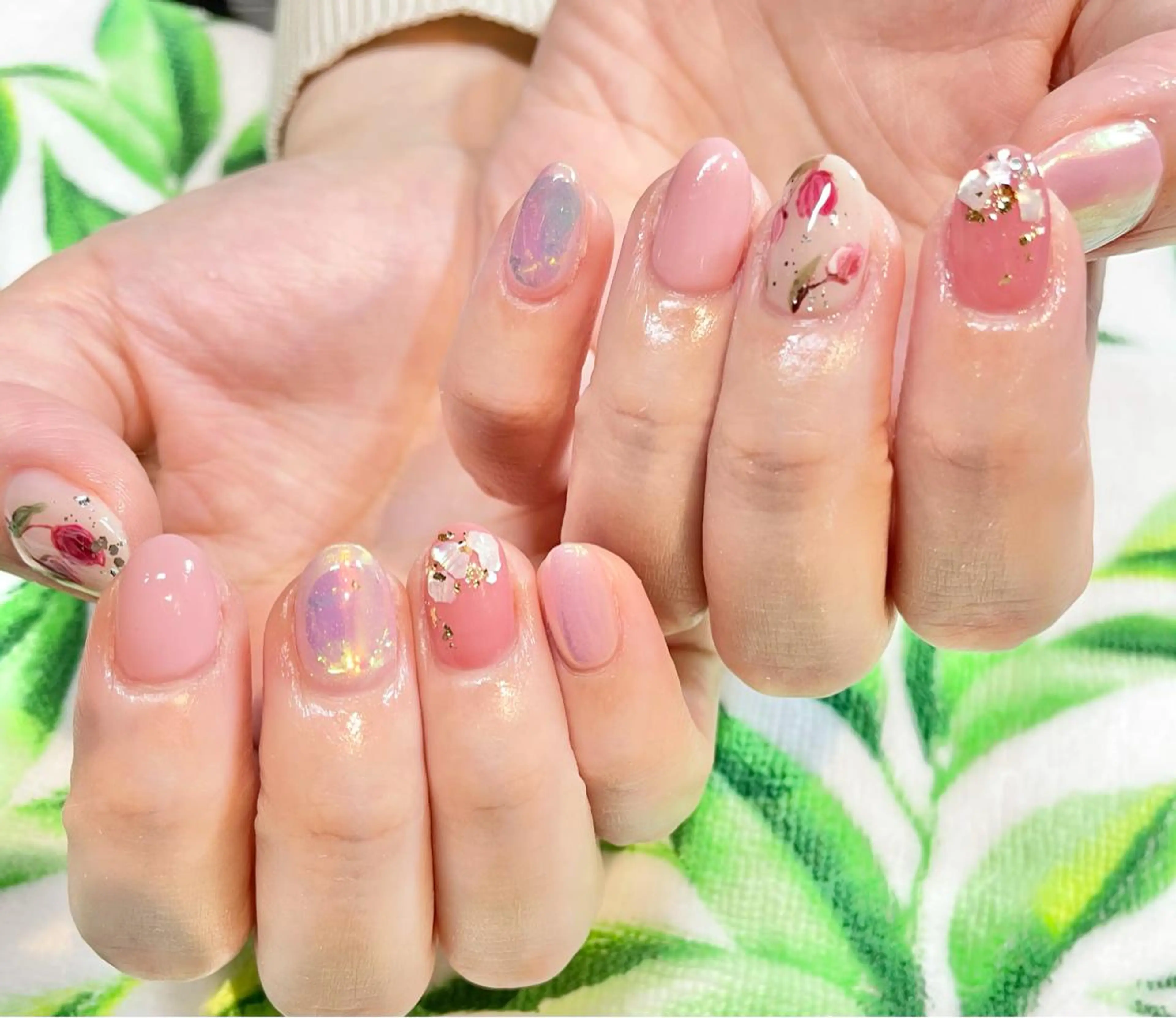 ネイル ハンドネイル Garland Nail.maoのネイルデザイン