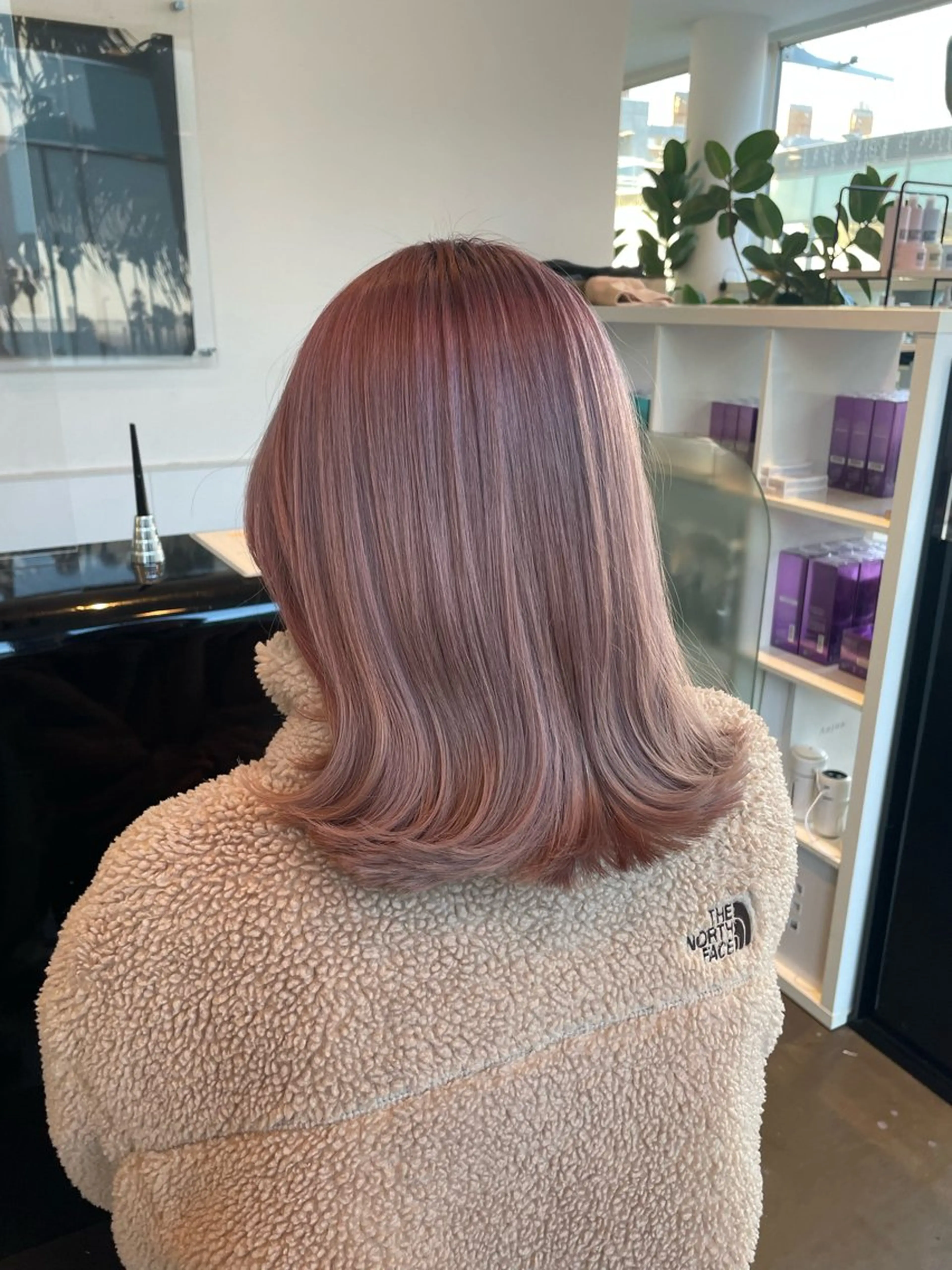 ミディアム トリートメント カット トリートメント ヘアセット 🍑まき/カット /髪質改善カラー🍑のヘアスタイル