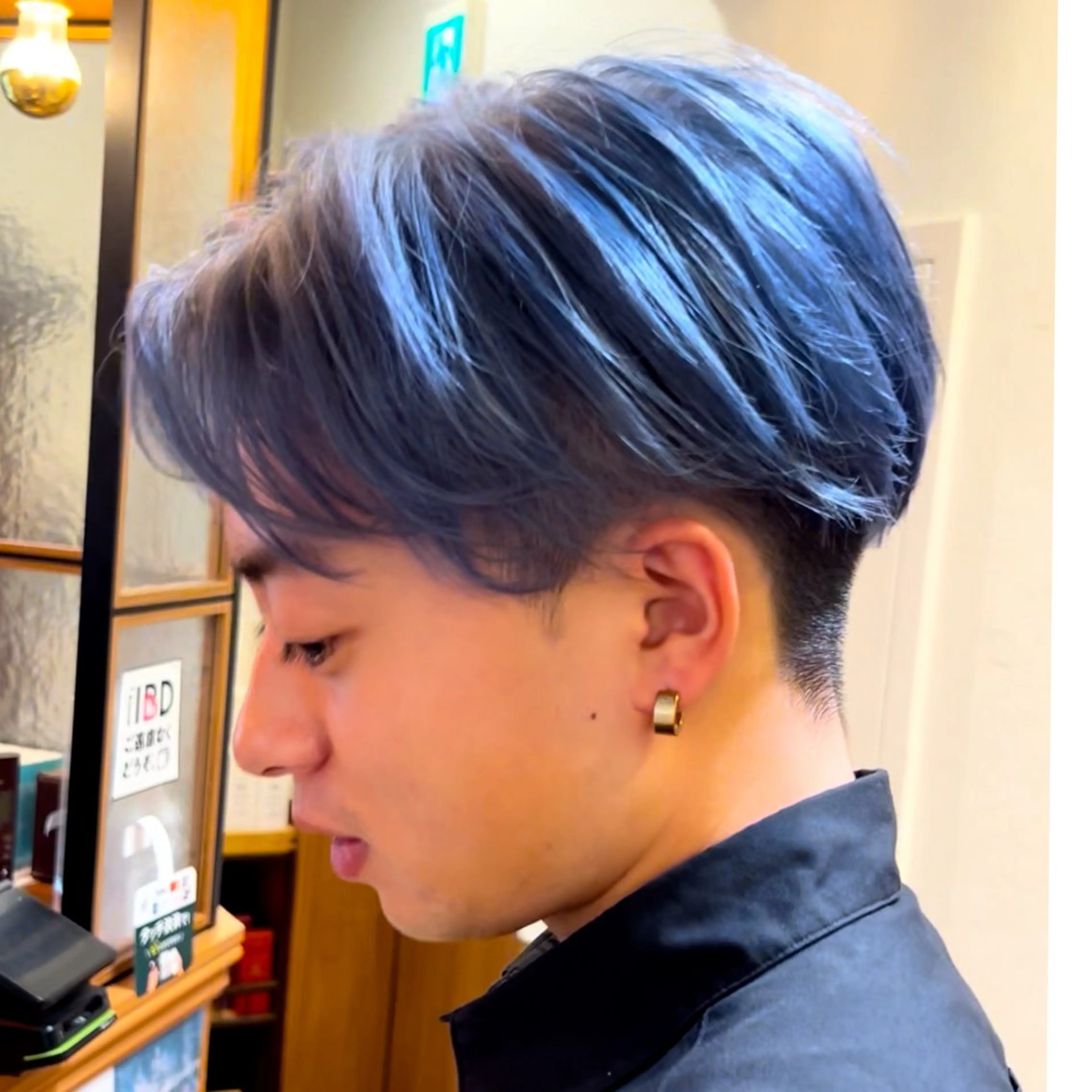 カラー メンズ Lond   ange池袋所属・メンズ特化美容師✂️ 和野瑛怜菜のヘアスタイル