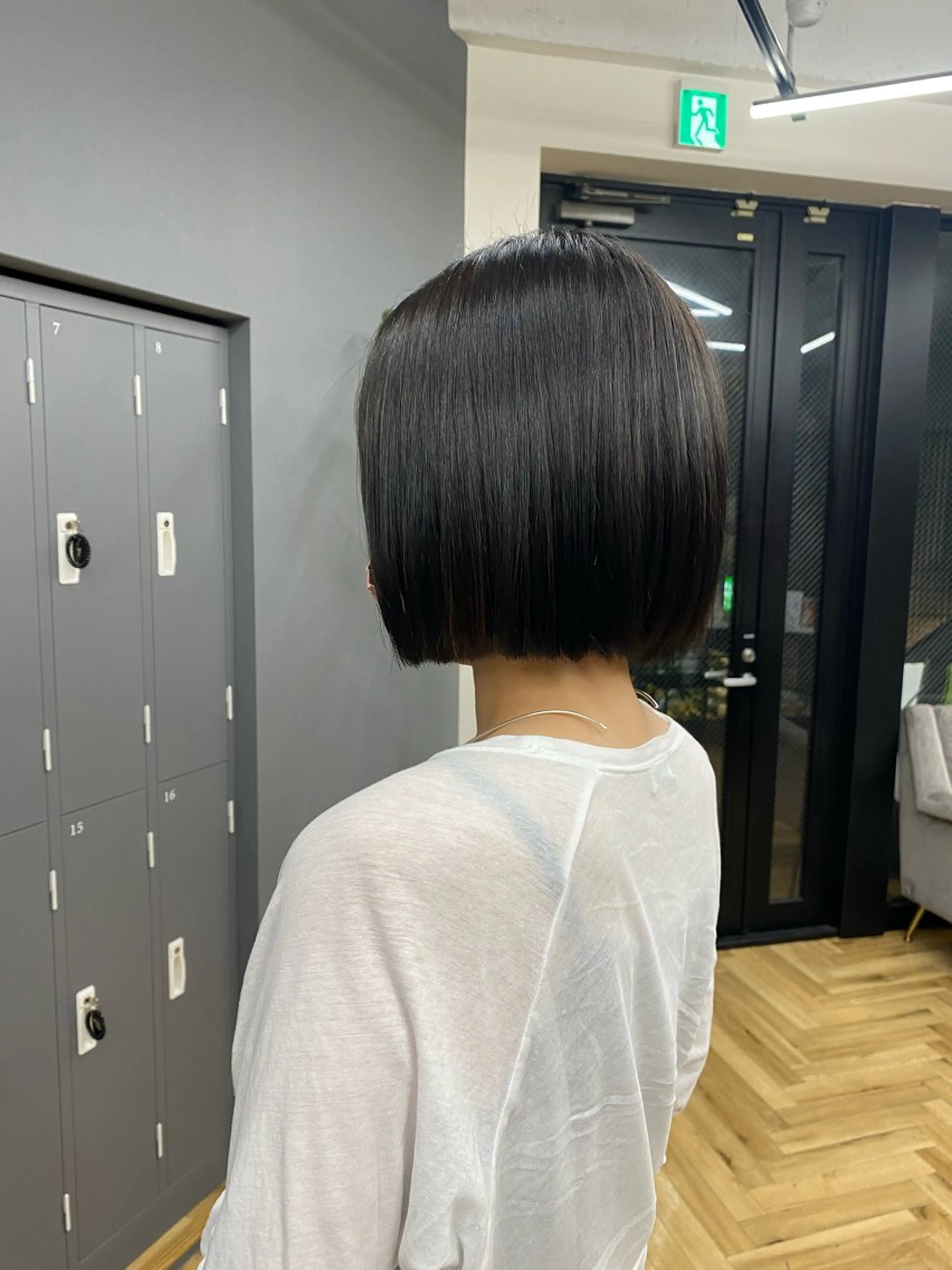 ショート ボブ 重里 瑠花のヘアスタイル