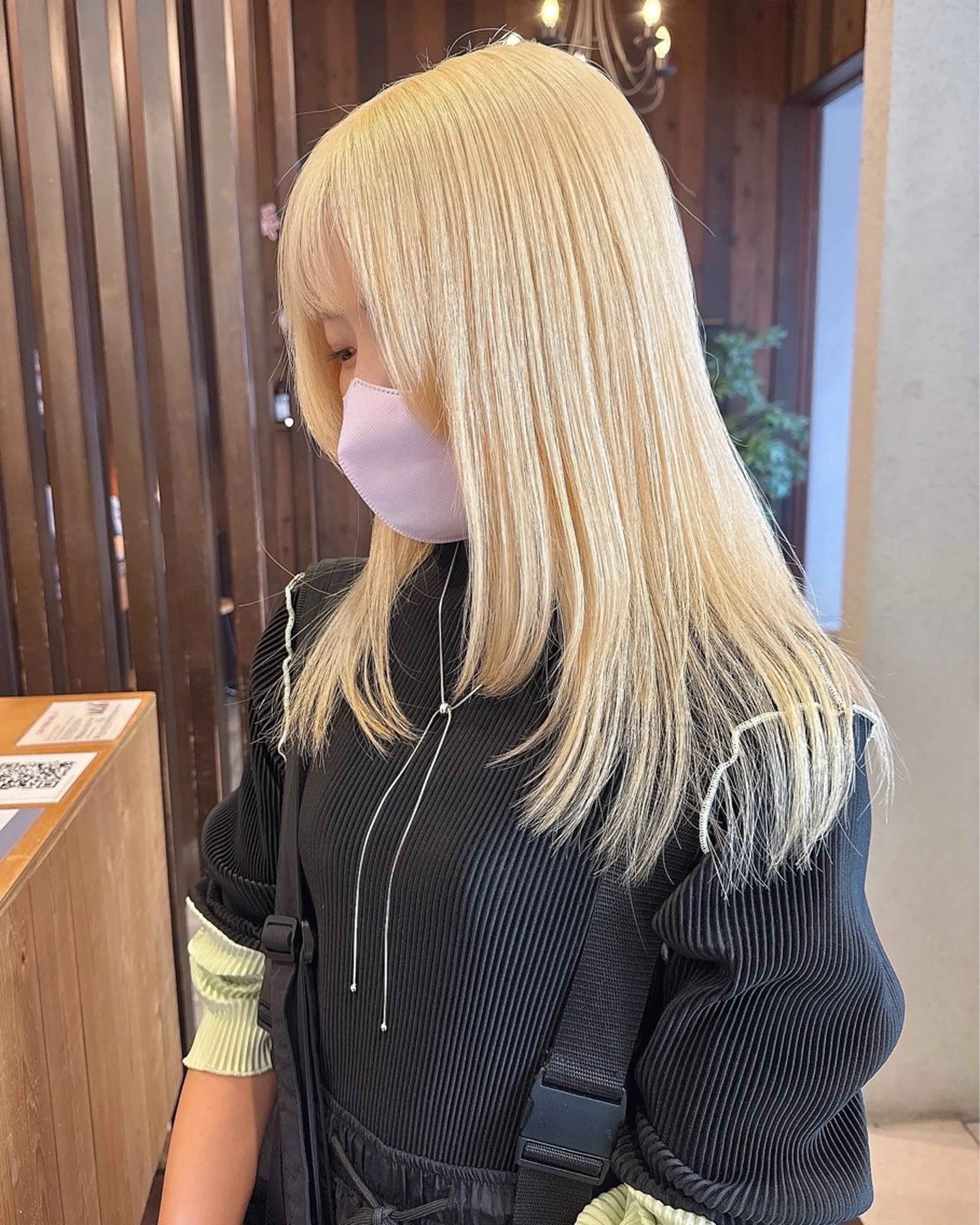 ミディアム ヘアカラー 具志 正太のヘアスタイル