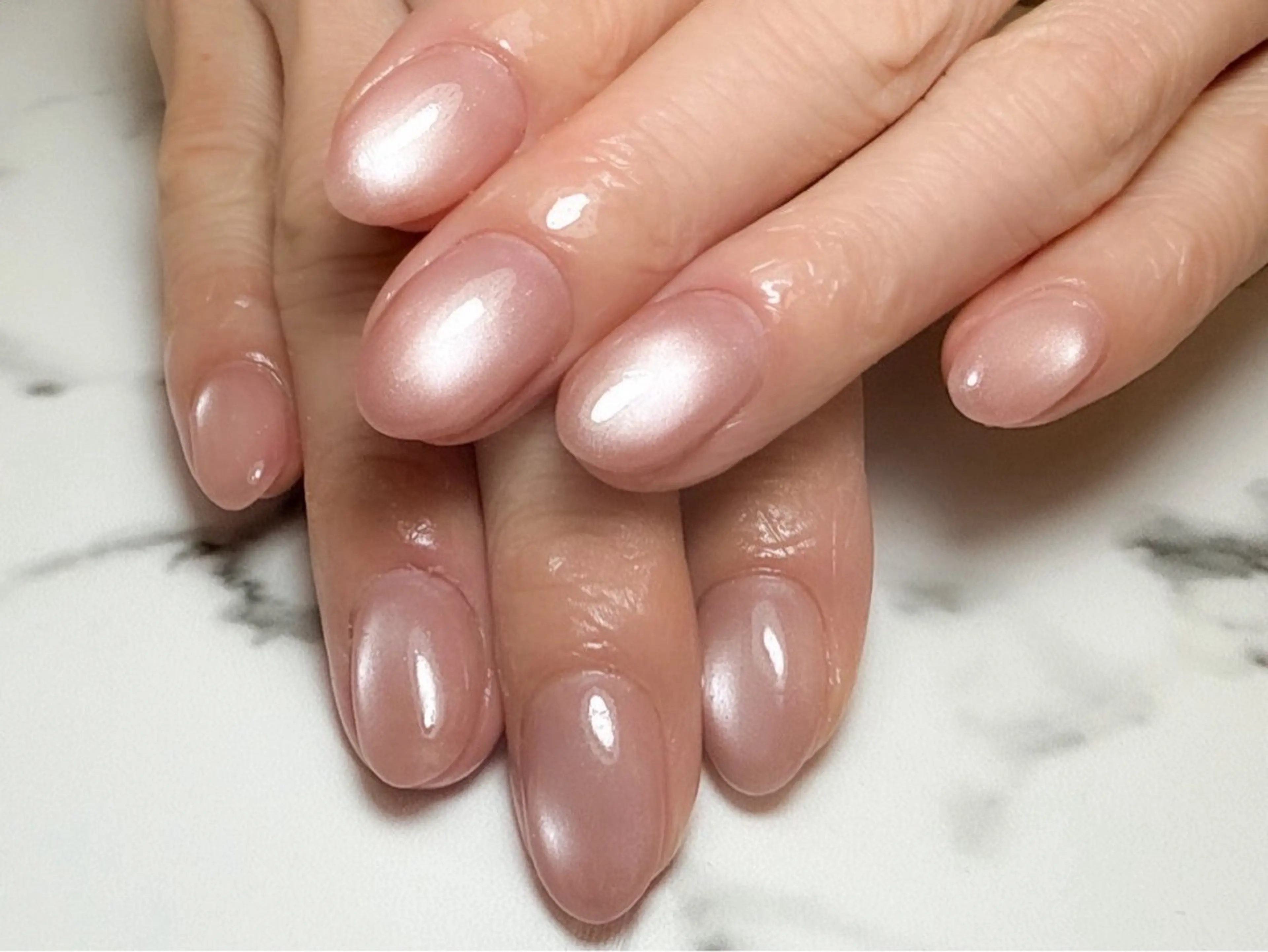 ※パラジェル無料 （オフなし）マグネットネイル💅　　　　　長持ちフィルインの写真