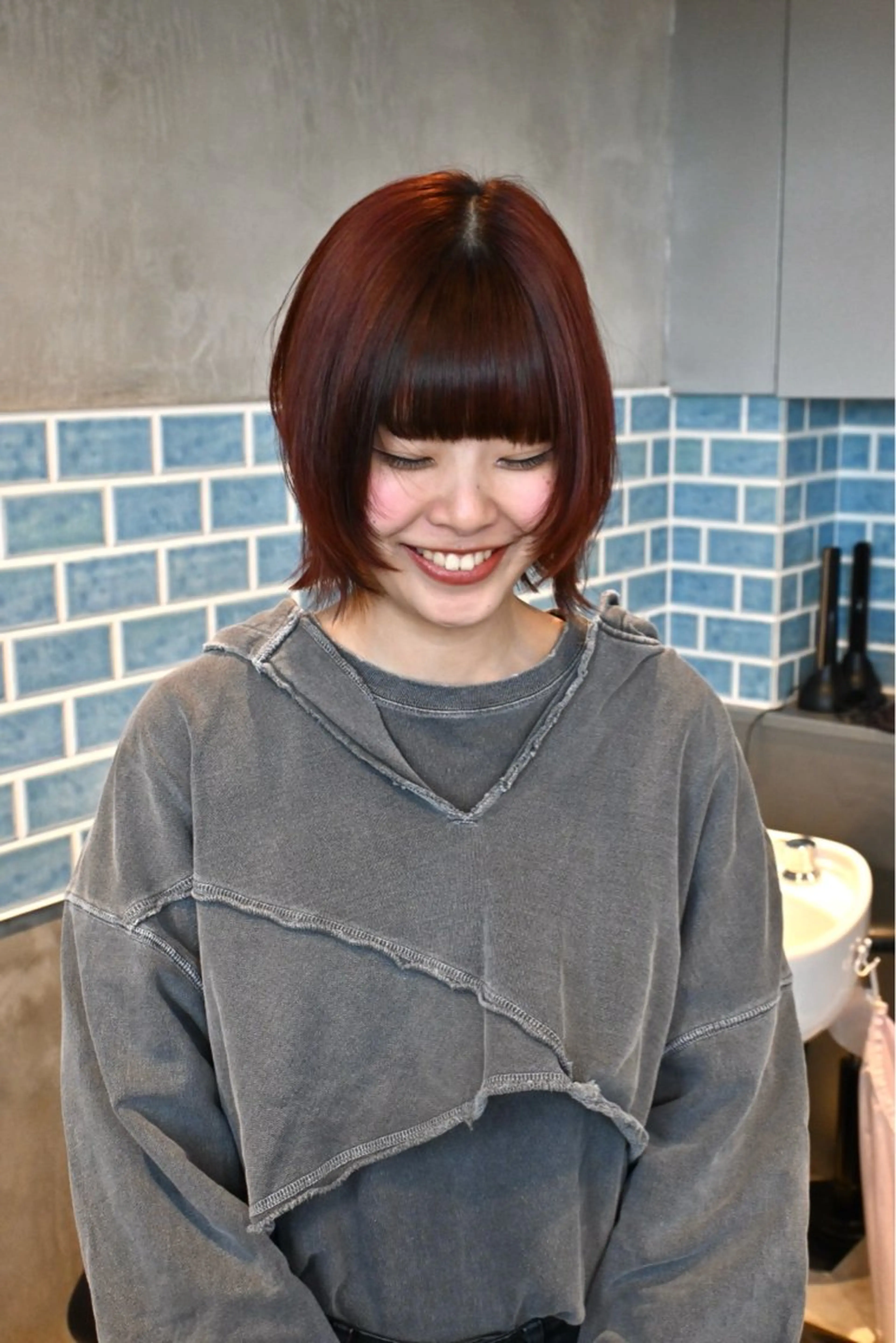 ミディアム 🐰ほのか /透明感カラーのヘアスタイル