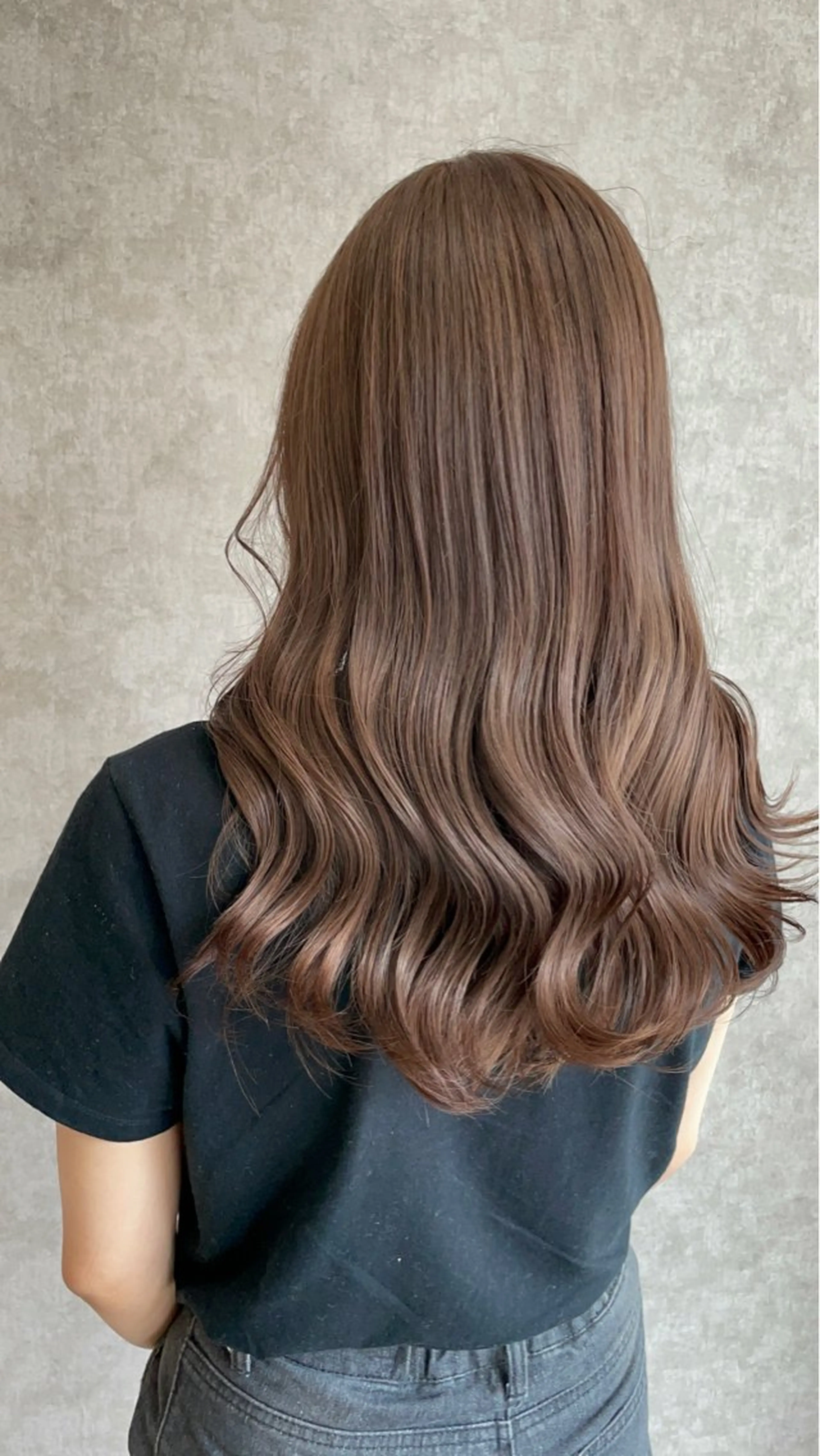 セミロング カラー ベージュカラー Taku ／ケアハイトーンのヘアスタイル