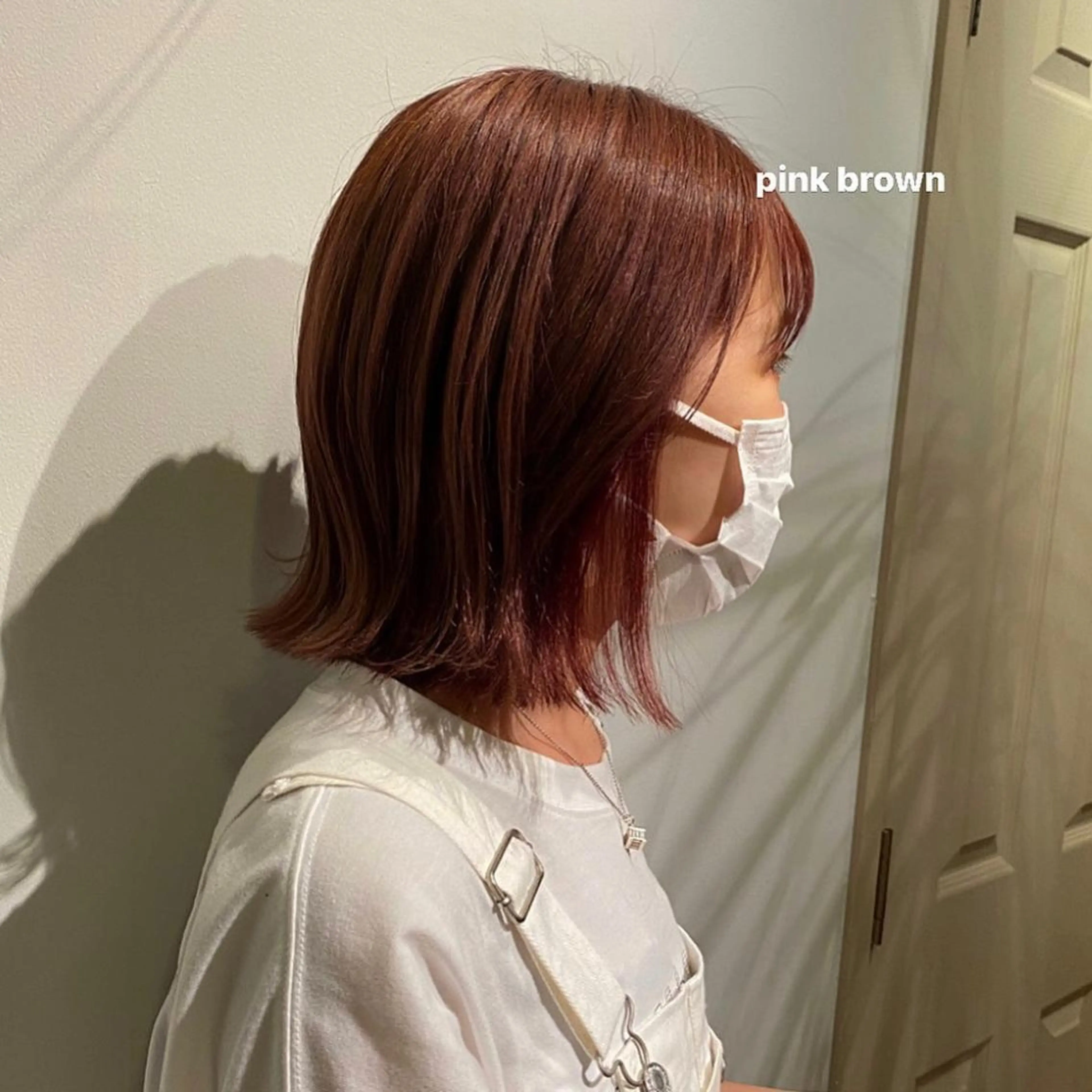 ミディアム カラー ヘアカラー トリートメント 暖色/レイヤーカット 🌙オノユリカのヘアスタイル