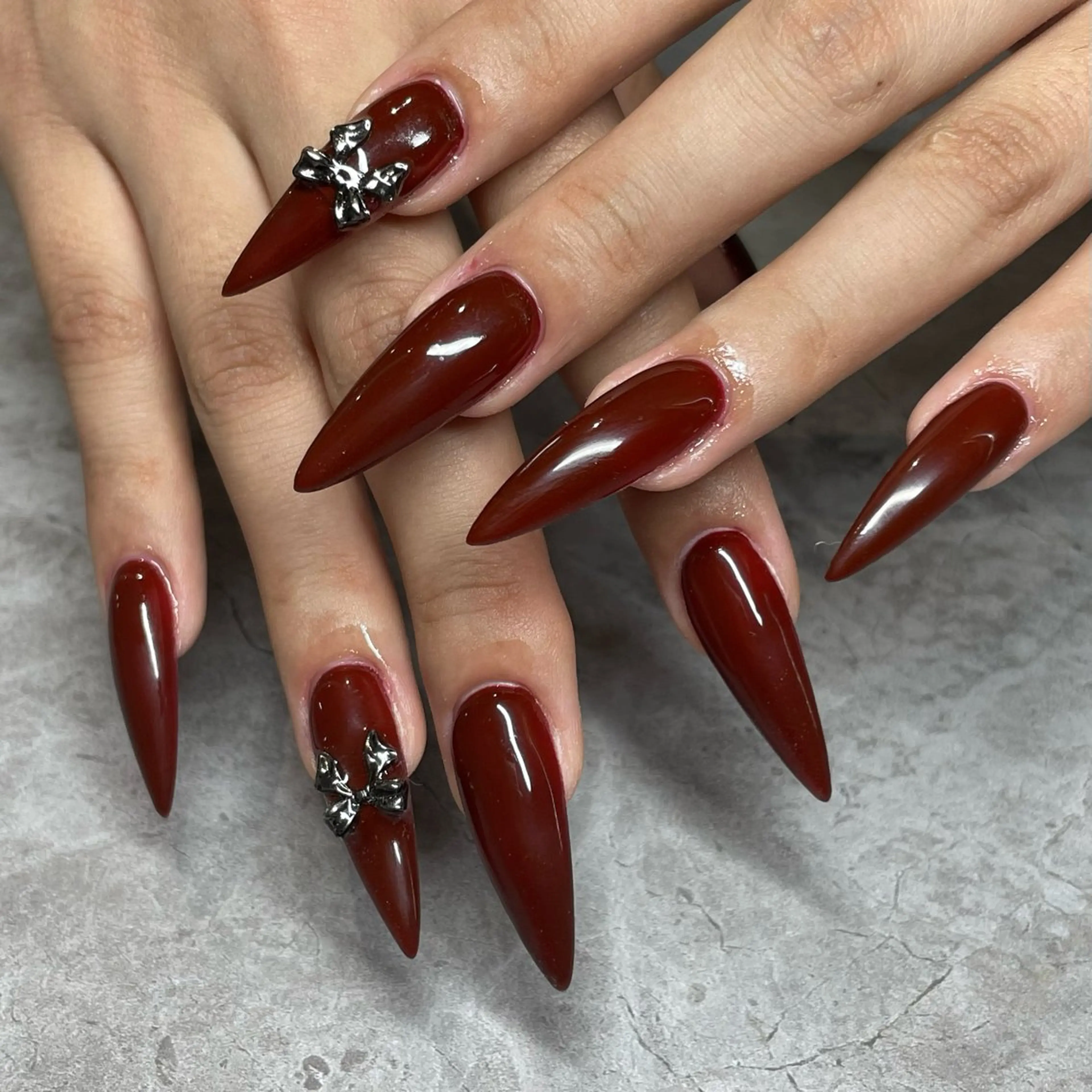 ネイル ハンドネイル IROHA NAIL Kurumi🪽🫧のネイルデザイン