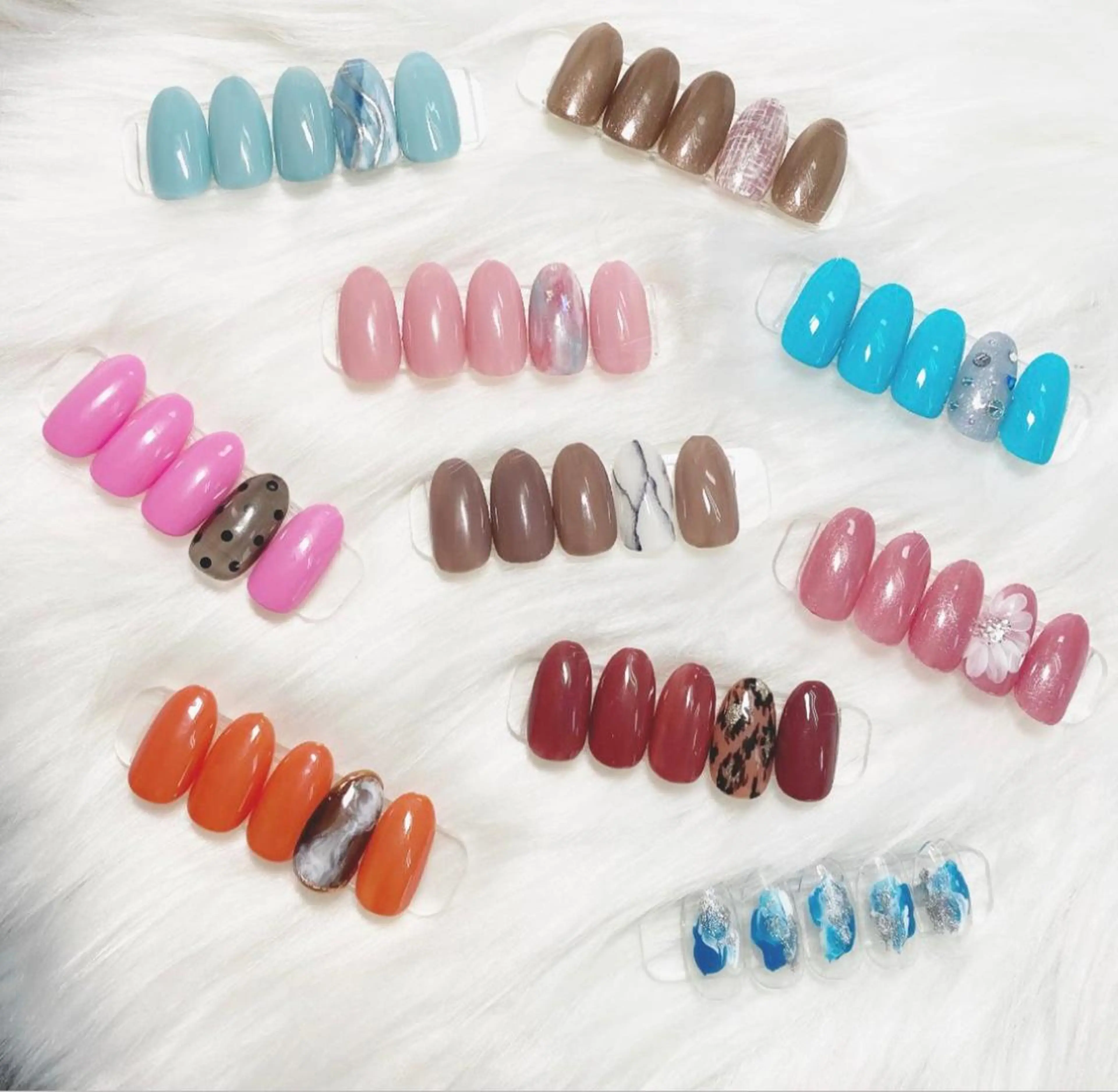 ネイル ネイルチップ ROSE・MARY 木村のネイルデザイン