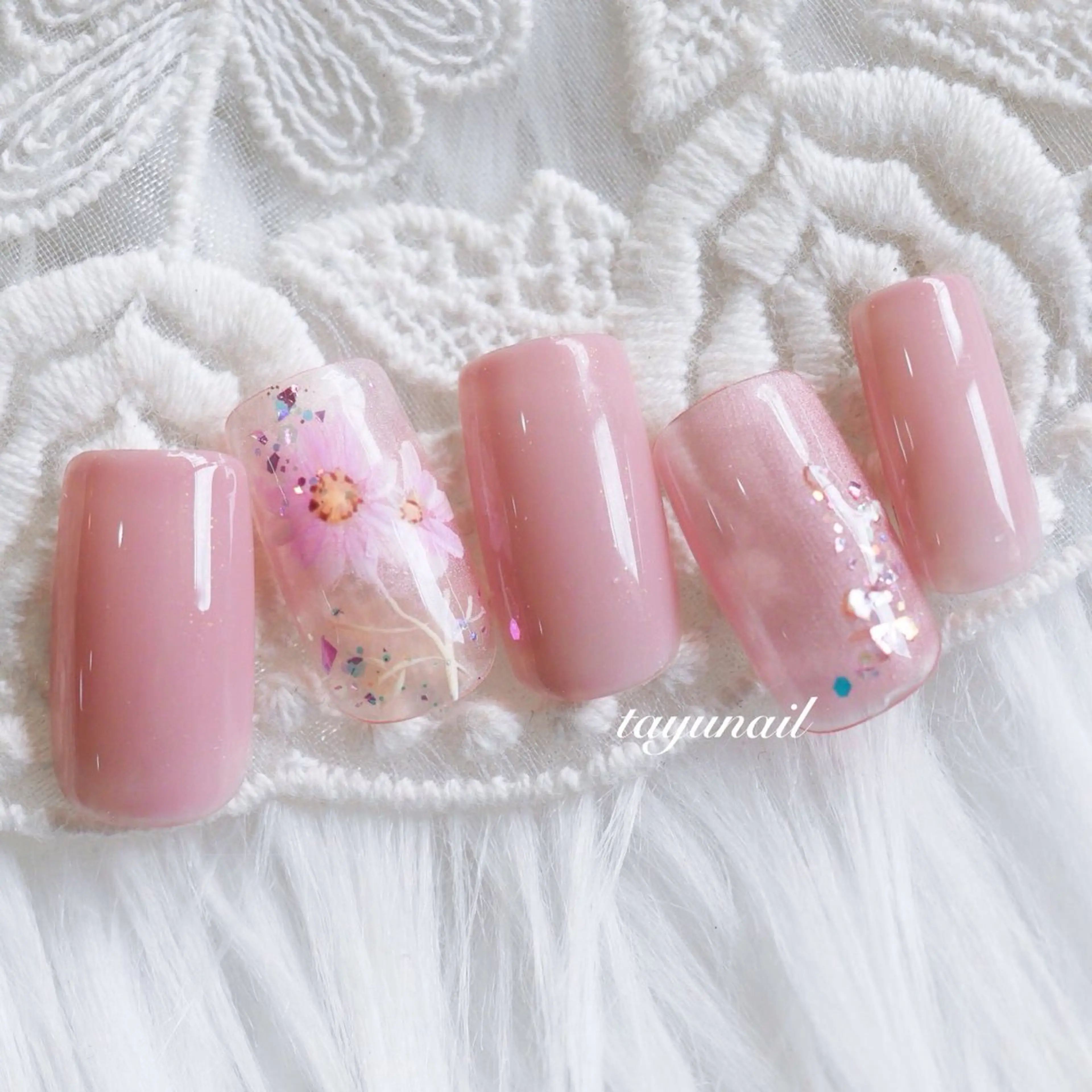 ネイル アートネイル ジェルネイル パラジェル ハンドネイル ネイルサロン・ネイルスクール たゆnail所属・ネイルサロン 【たゆnail】のネイルデザイン