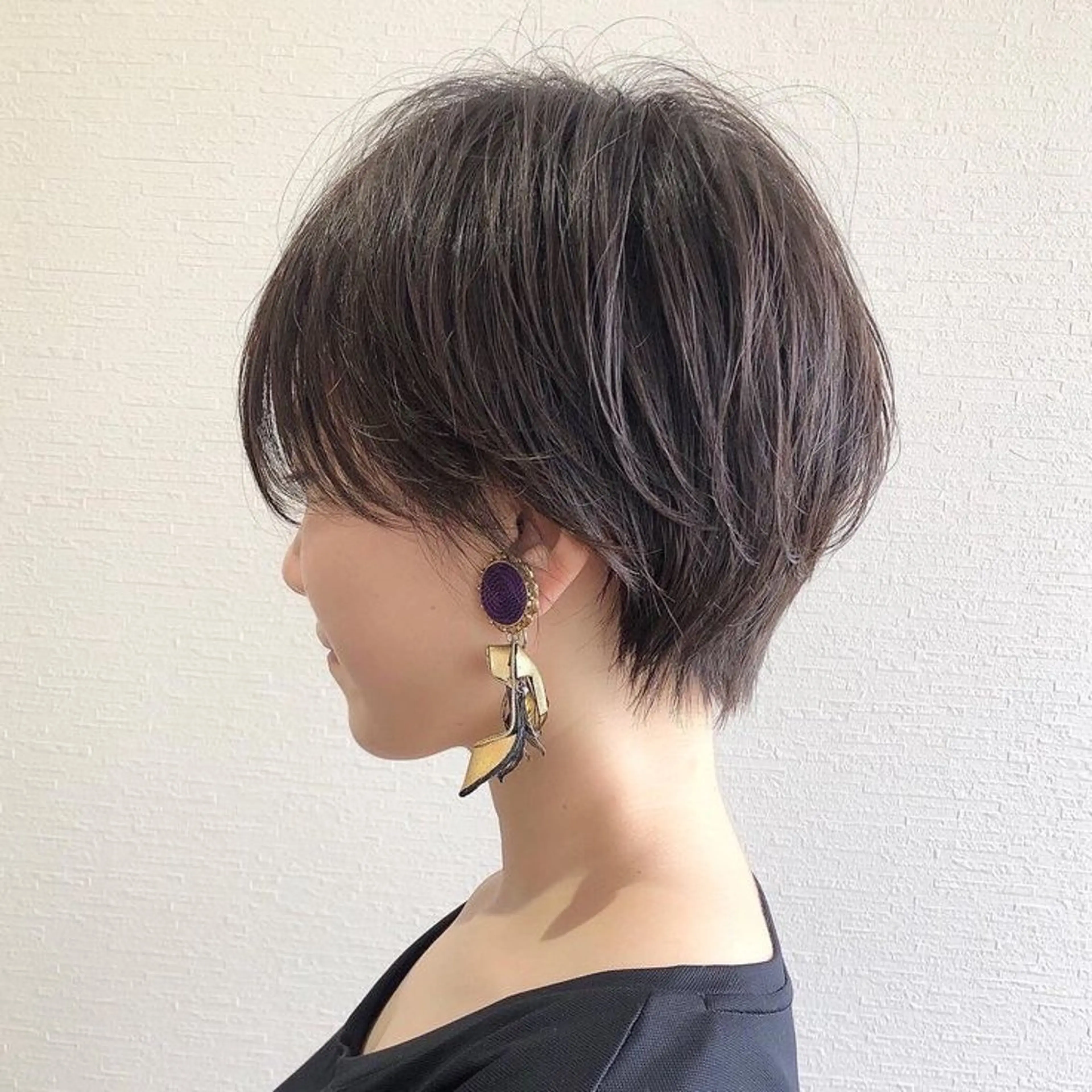 ショート 松崎 遼大のヘアスタイル