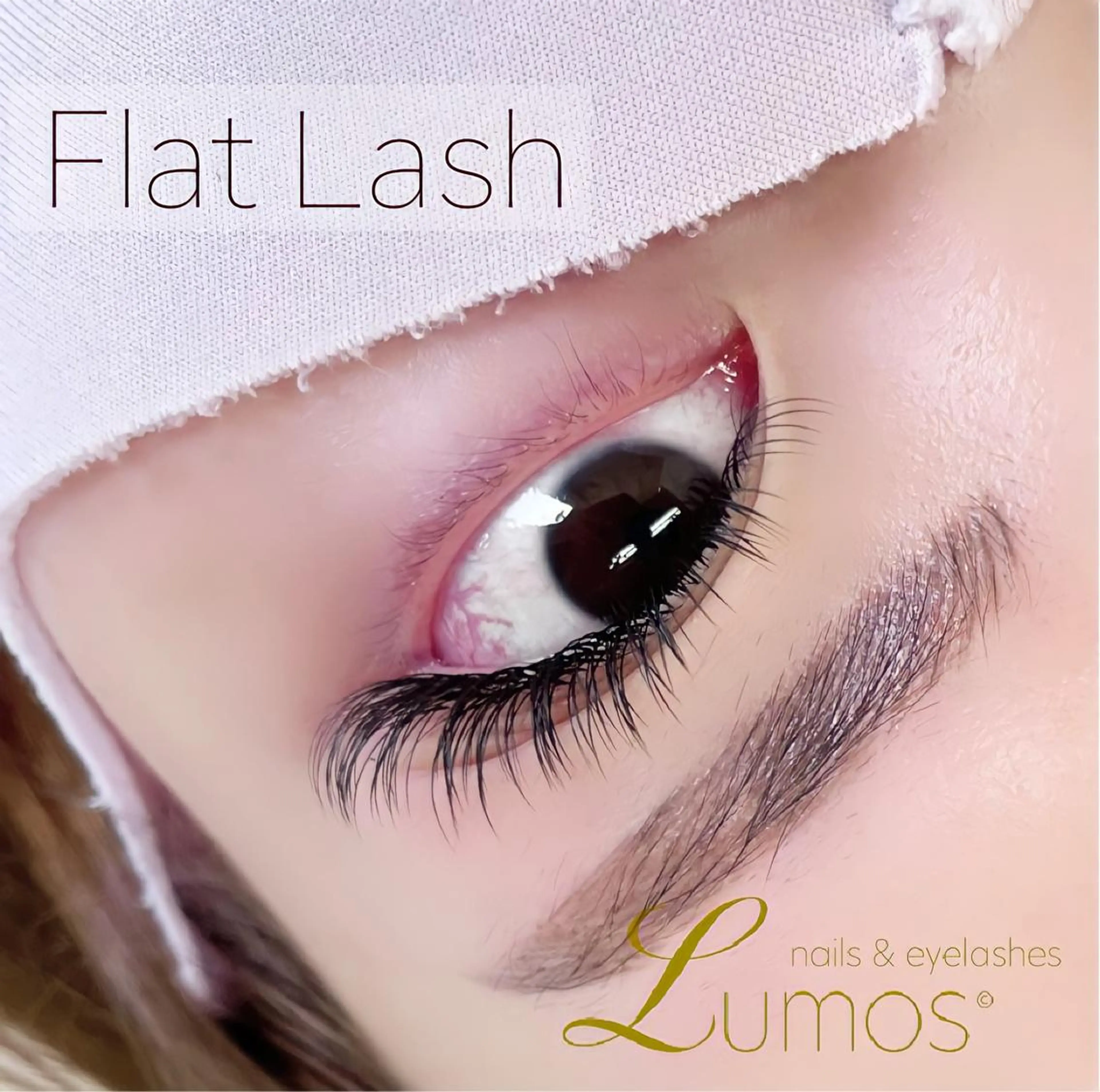 マツエク・マツパ フラットラッシュ Lumos nail&eyelash所属・Lumos Ayakaのマツエク・マツパデザイン