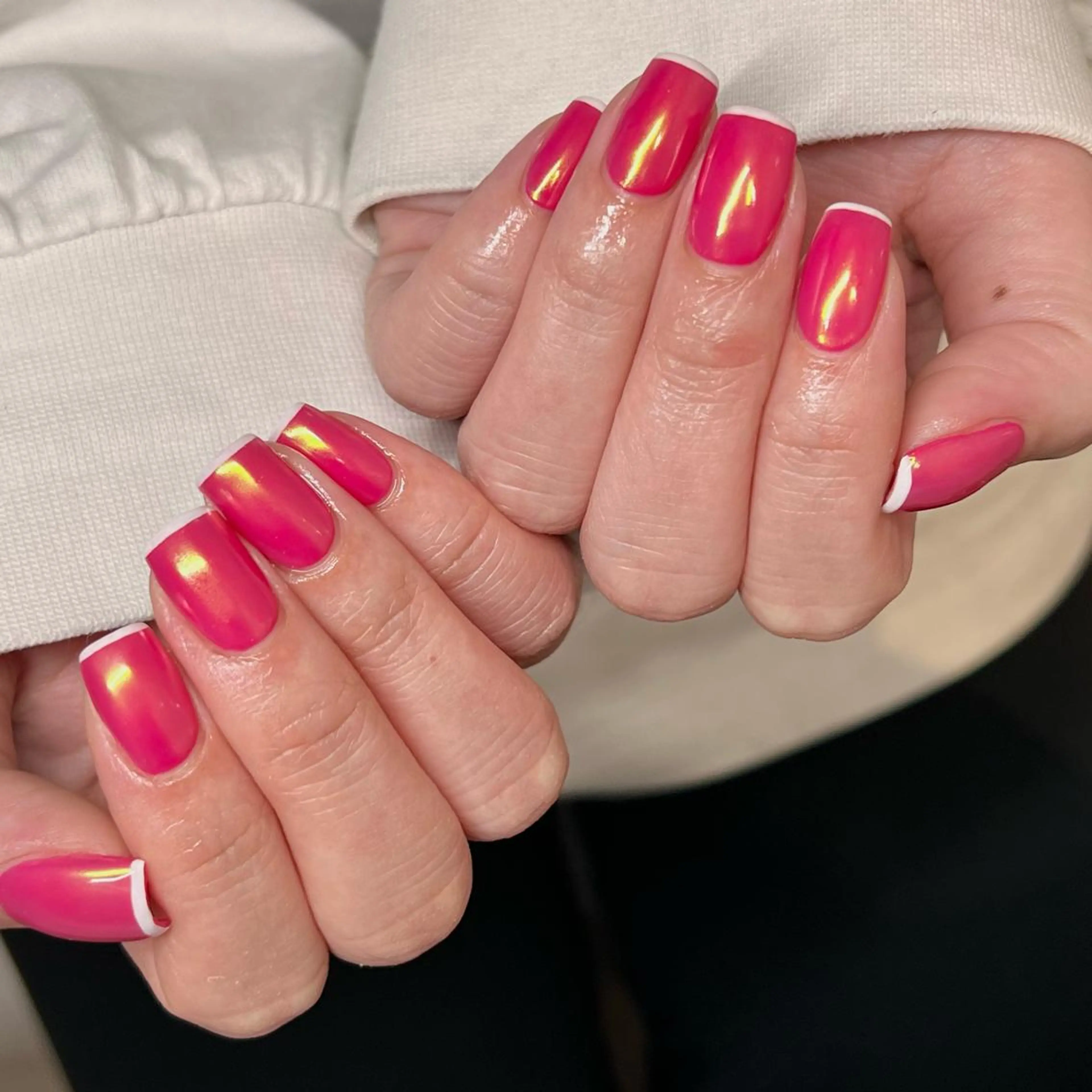 ミディアム ネイル マツエク・マツパ ハンドネイル REVIA_nail maiのネイルデザイン