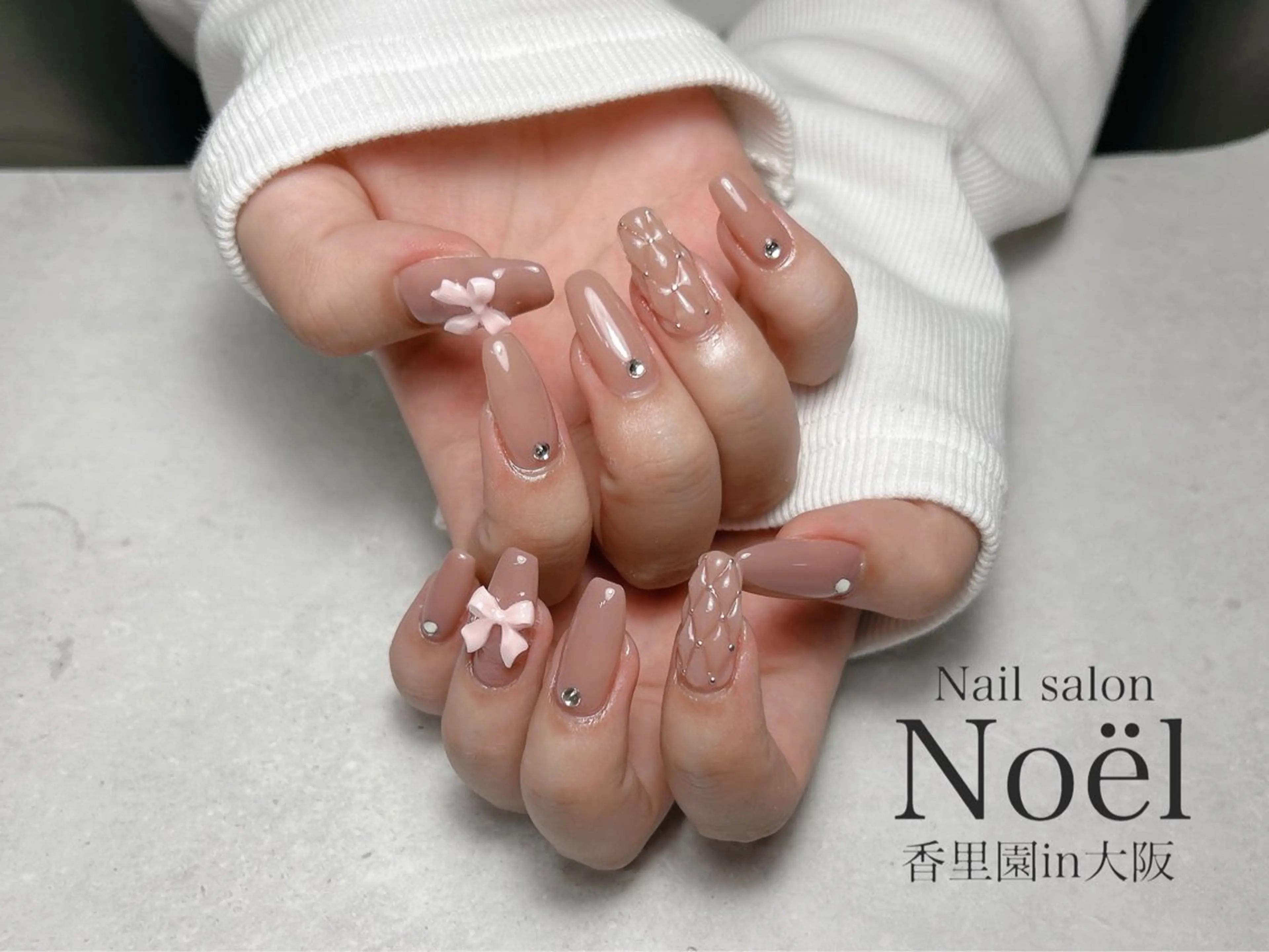 ネイル ハンドネイル Nailsalon  &Noel所属・もも 🍑のネイルデザイン