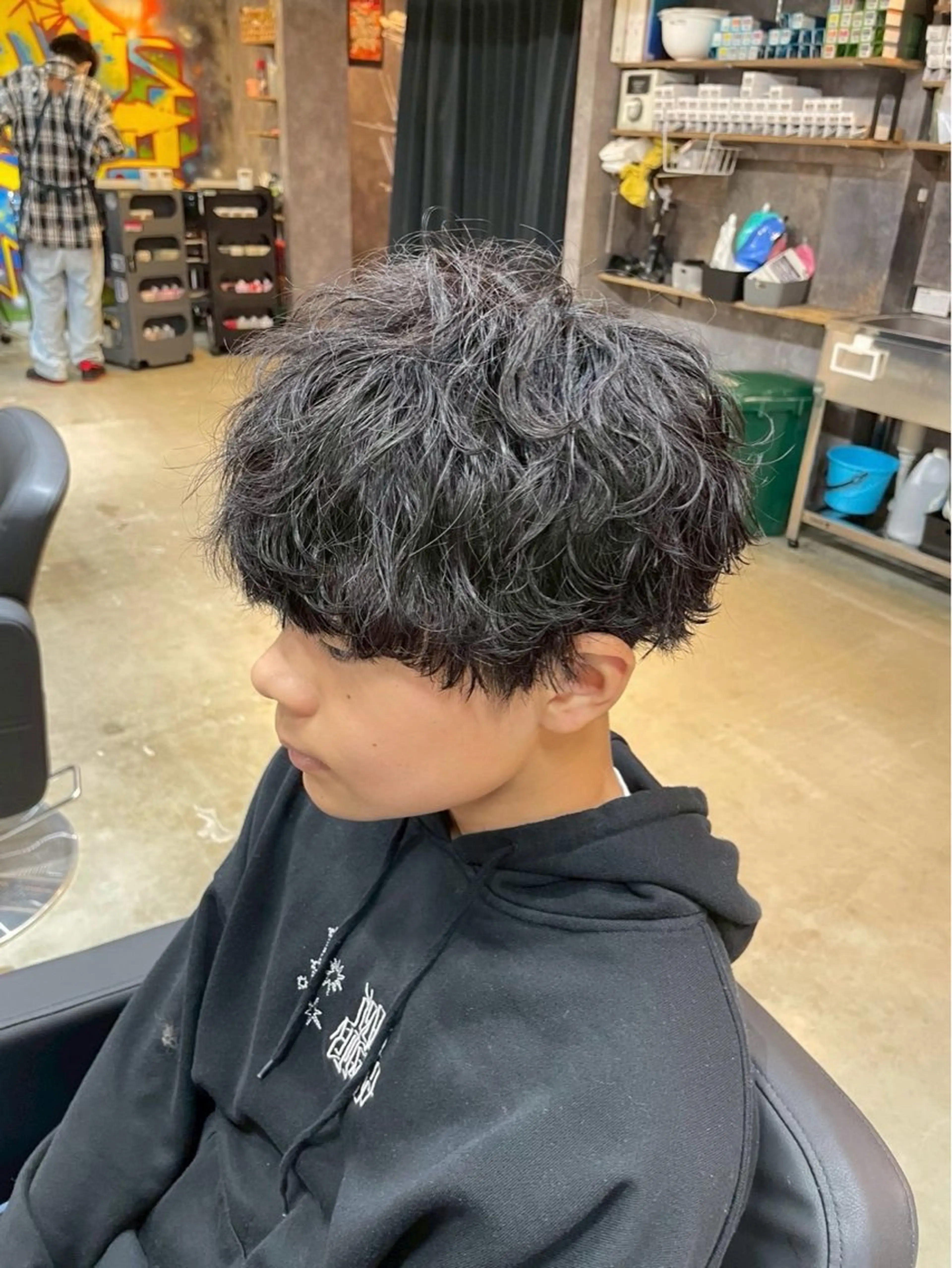 パーマ メンズ メンズ特化💎 韓国風💎クニミツのヘアスタイル