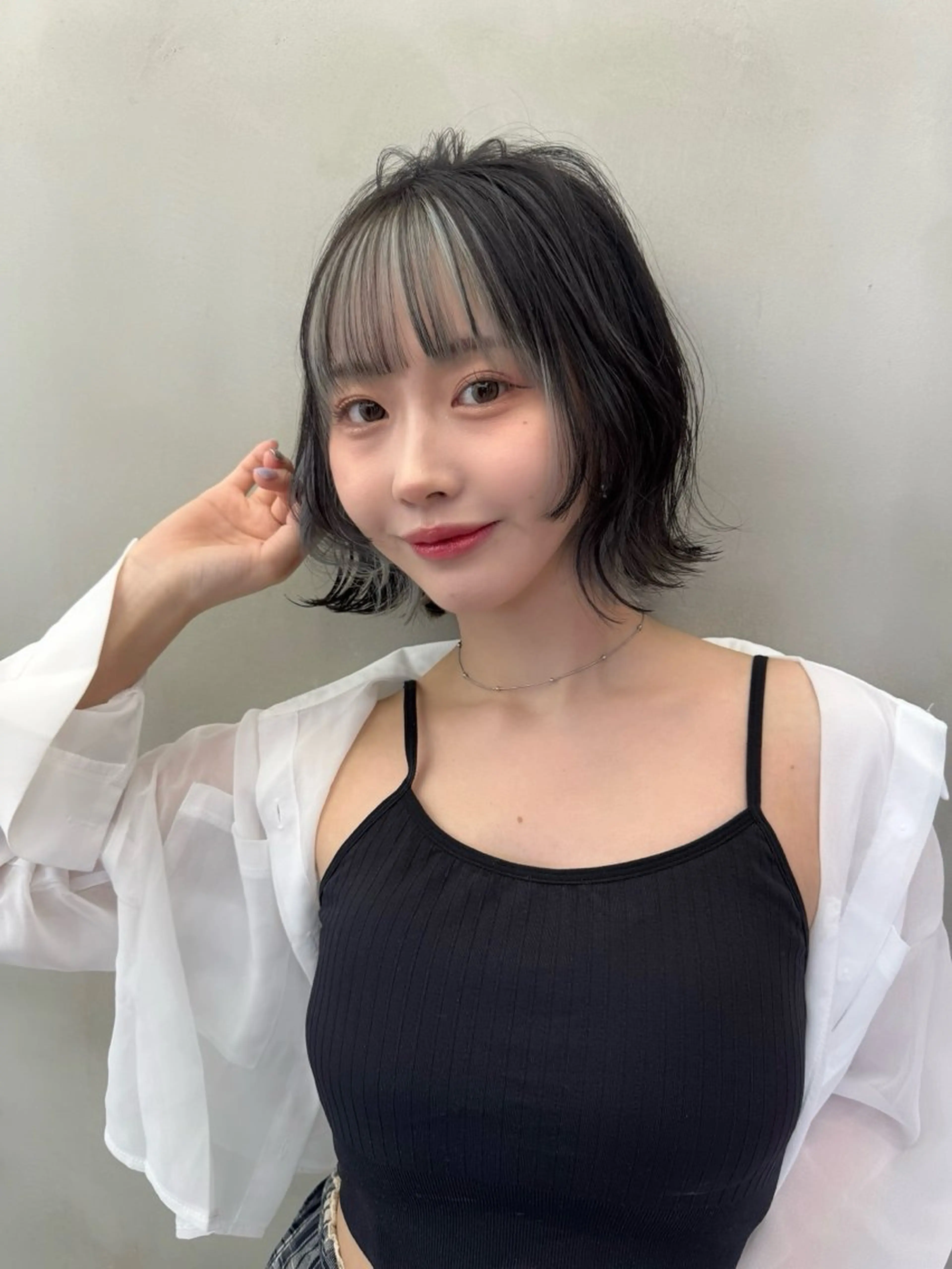 ミディアム カラー カット ヘアカラー トリートメント 💕モテ髪💕 小川大輔のヘアスタイル