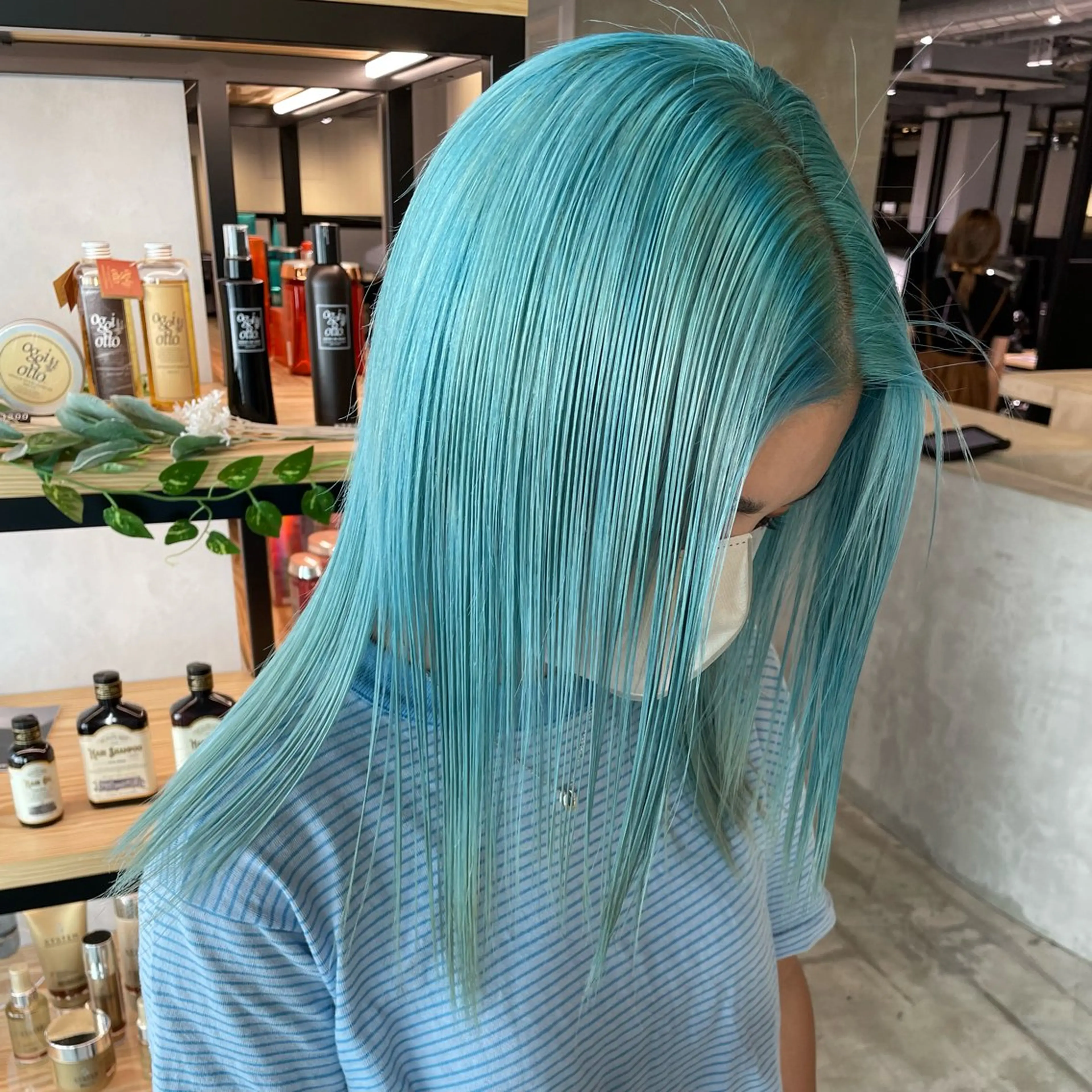 ミディアム カラー 透明感🎀艶髪 💞まいか🎶のヘアスタイル