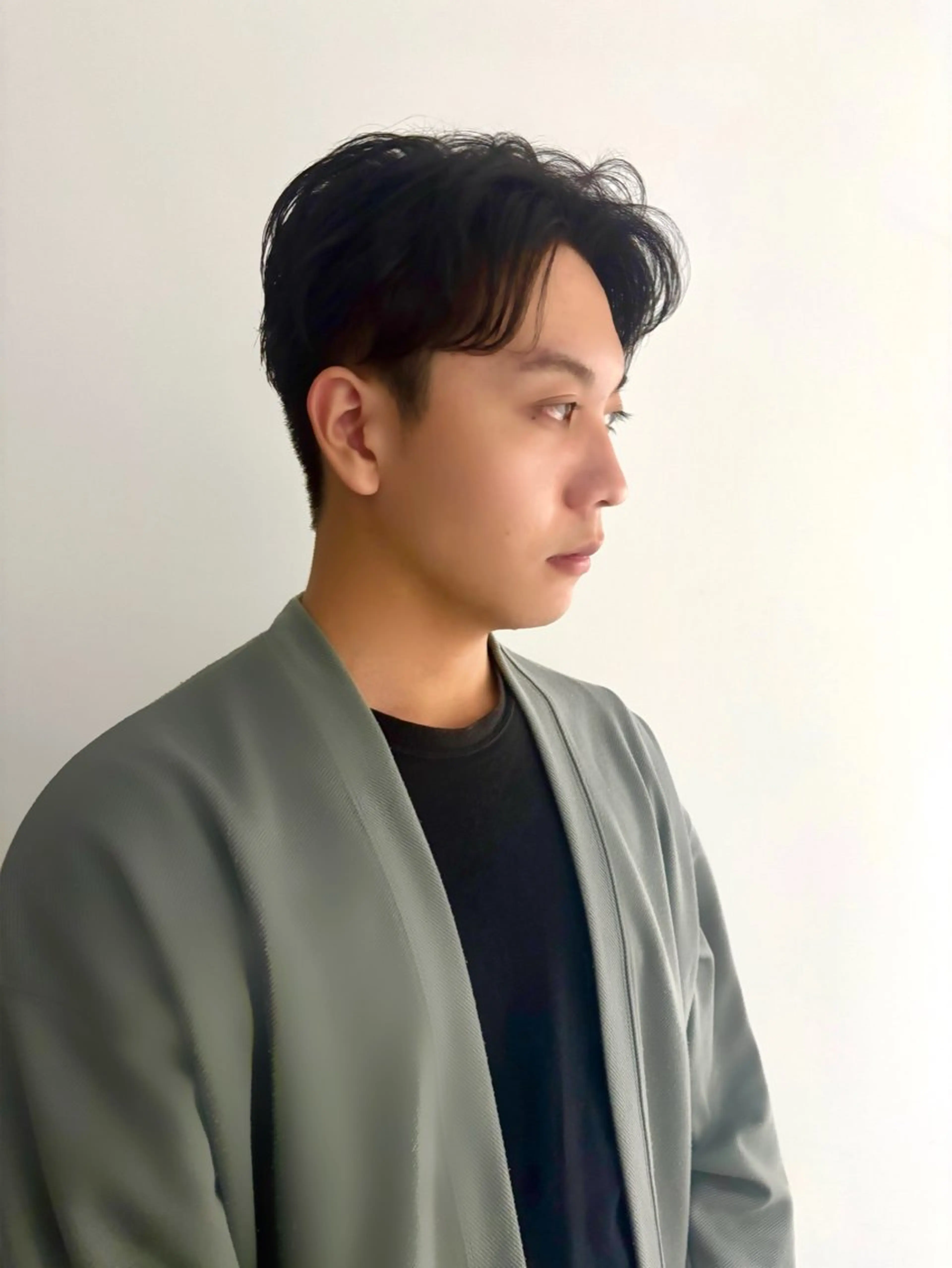 メンズ カット パーマ トリートメント ヘッドスパ 久米寿李恵 くめじゅりえのヘアスタイル