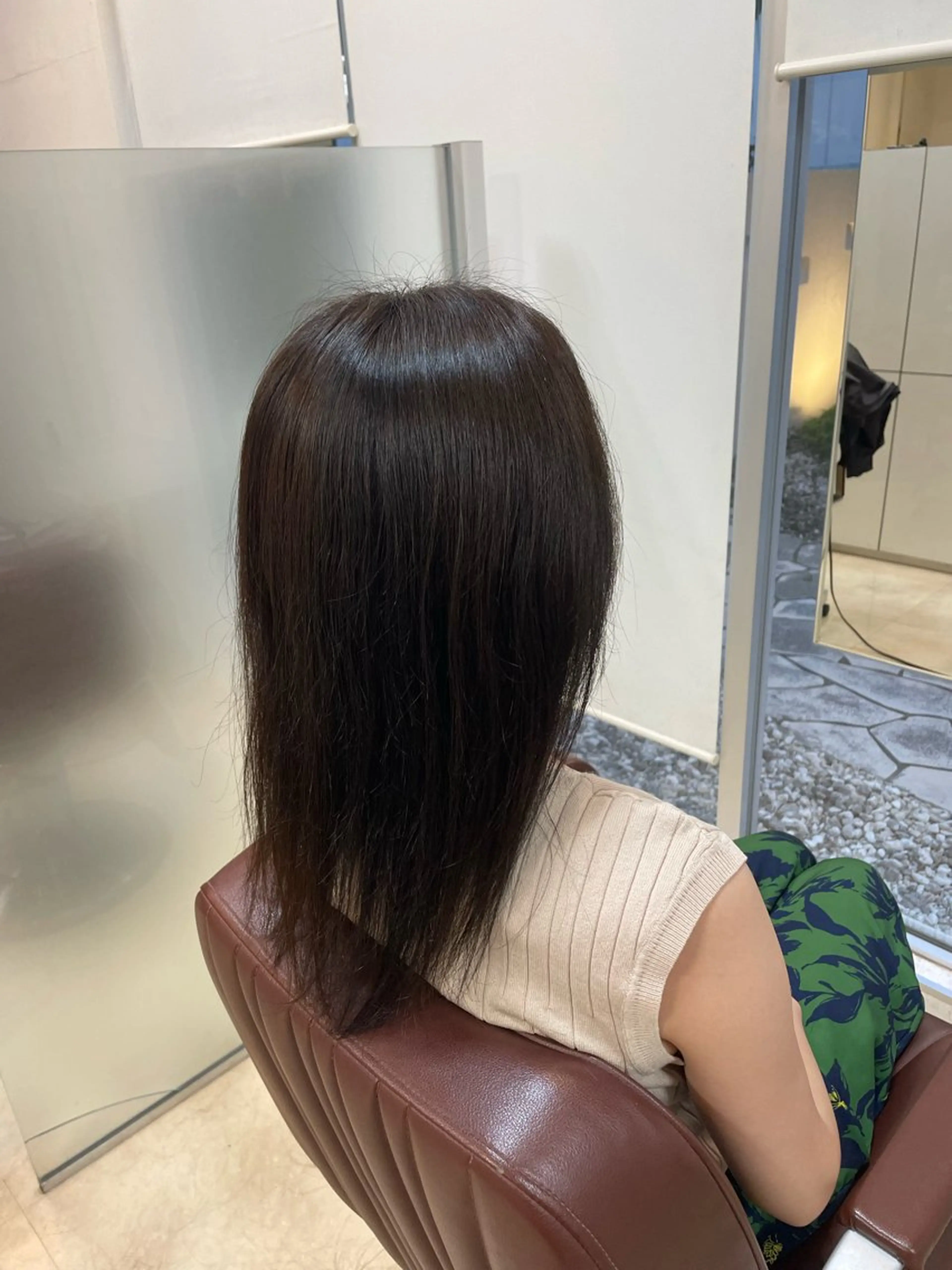 セミロング カラー グレージュ オリーブグレージュ オリーブグレー chic大宮東口所属・🔥大宮メンズ特化 ﾒﾝｽﾞﾍｱ伊藤🔥のヘアスタイル