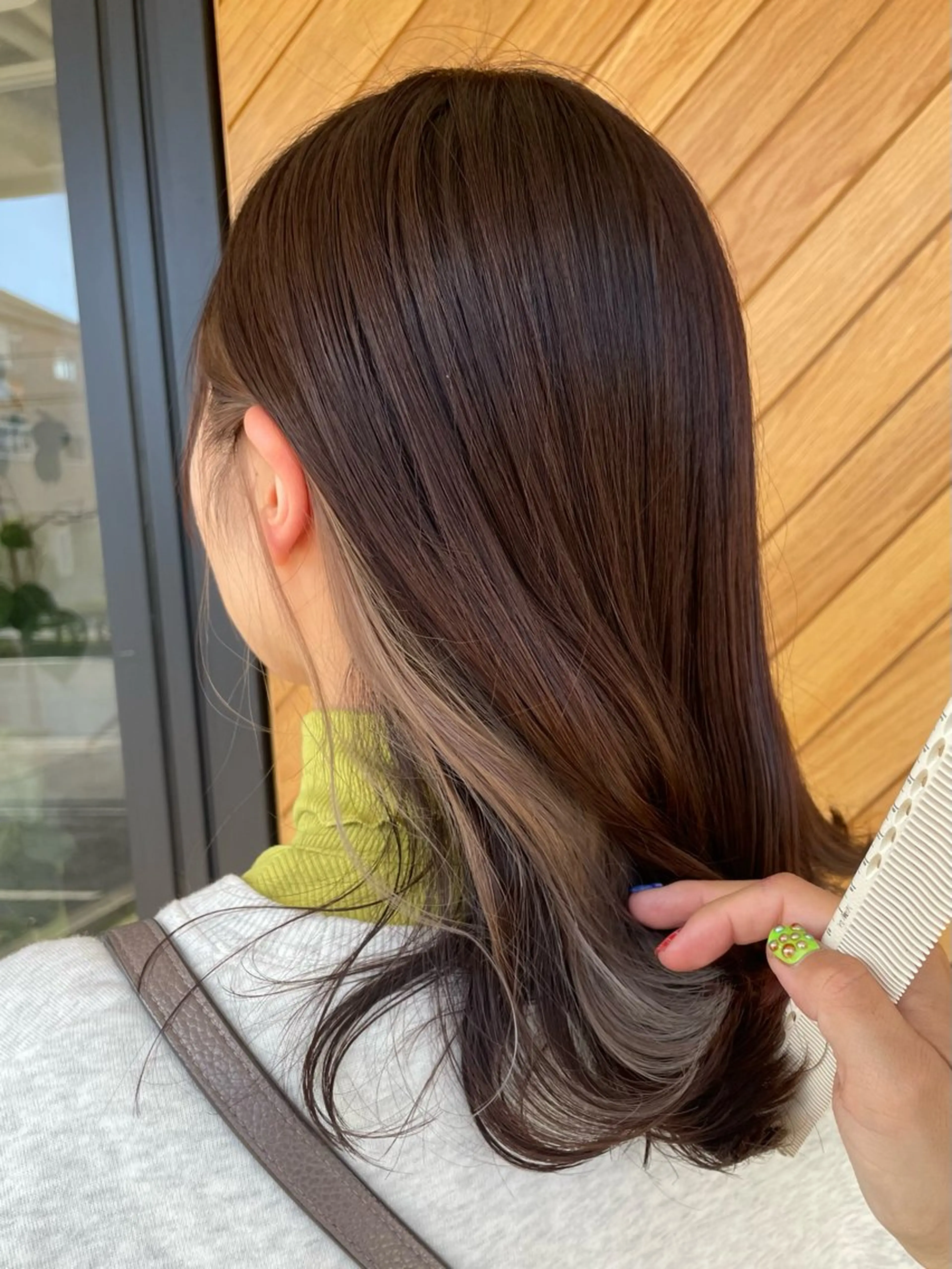 カラー basho ノエ.／カットモデルのヘアスタイル