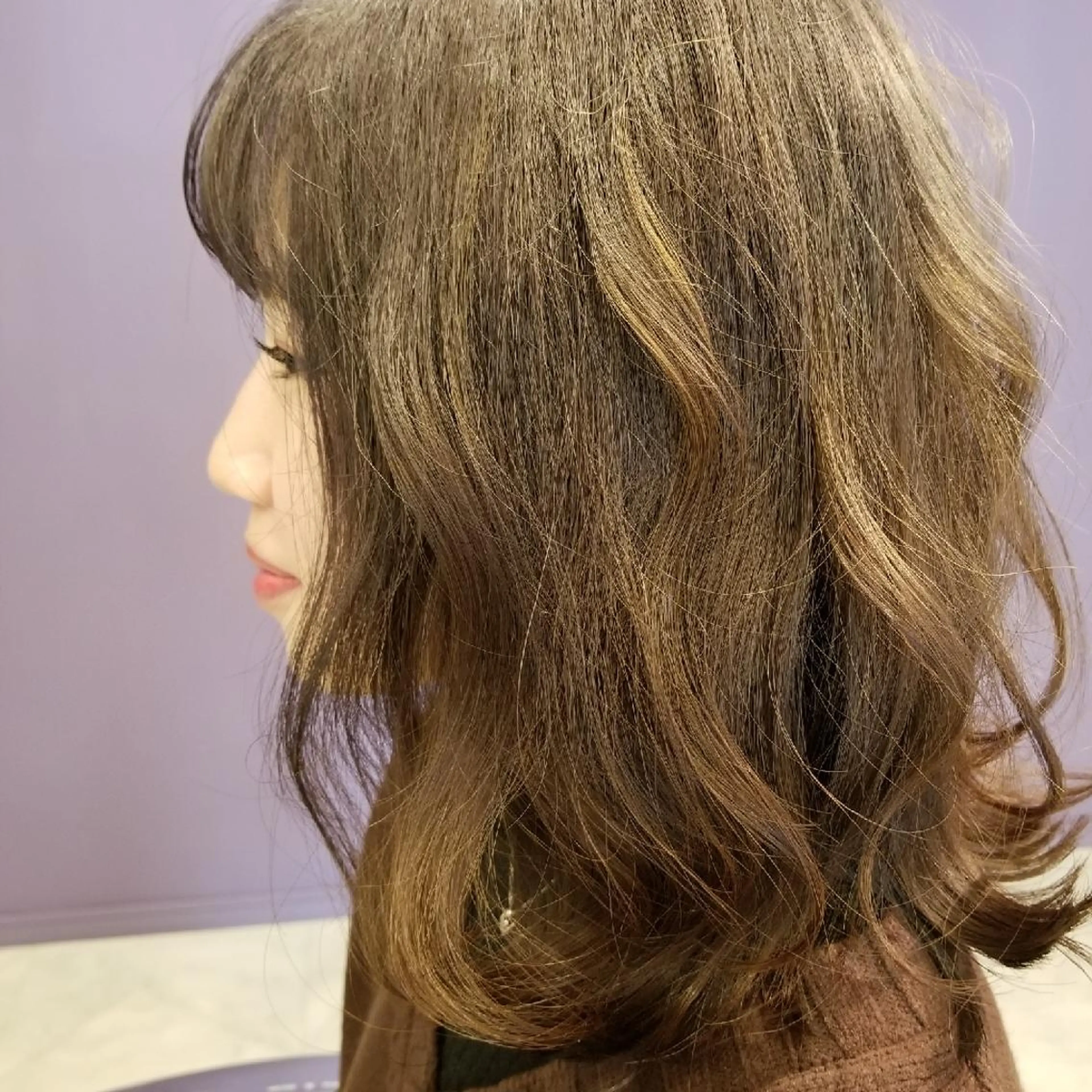 セミロング ヘアカラー Hair&Spa Fleur CHERE所属・HISANAGA YUKAのヘアスタイル