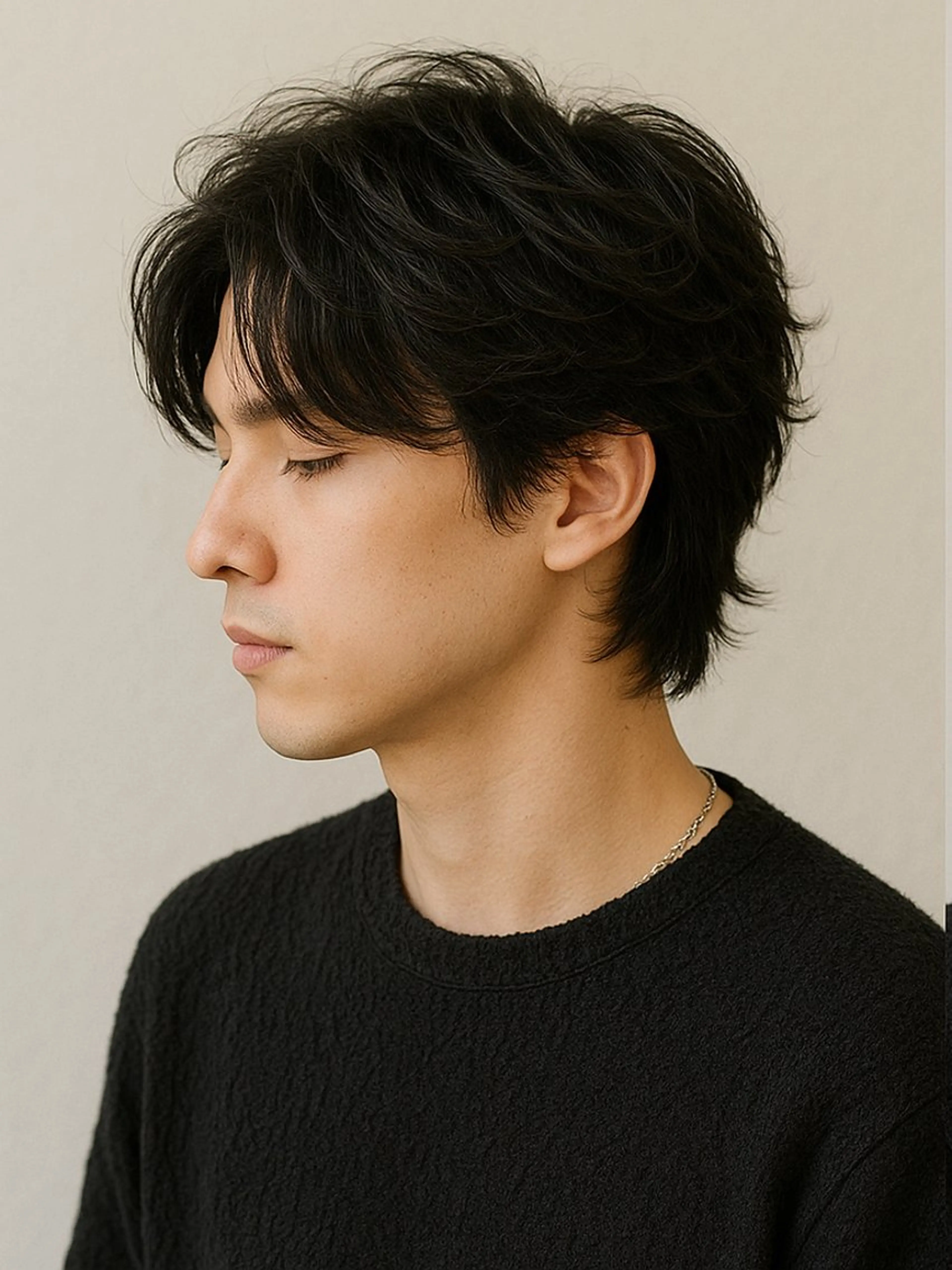 メンズカット＋ダメージレスパーマの写真