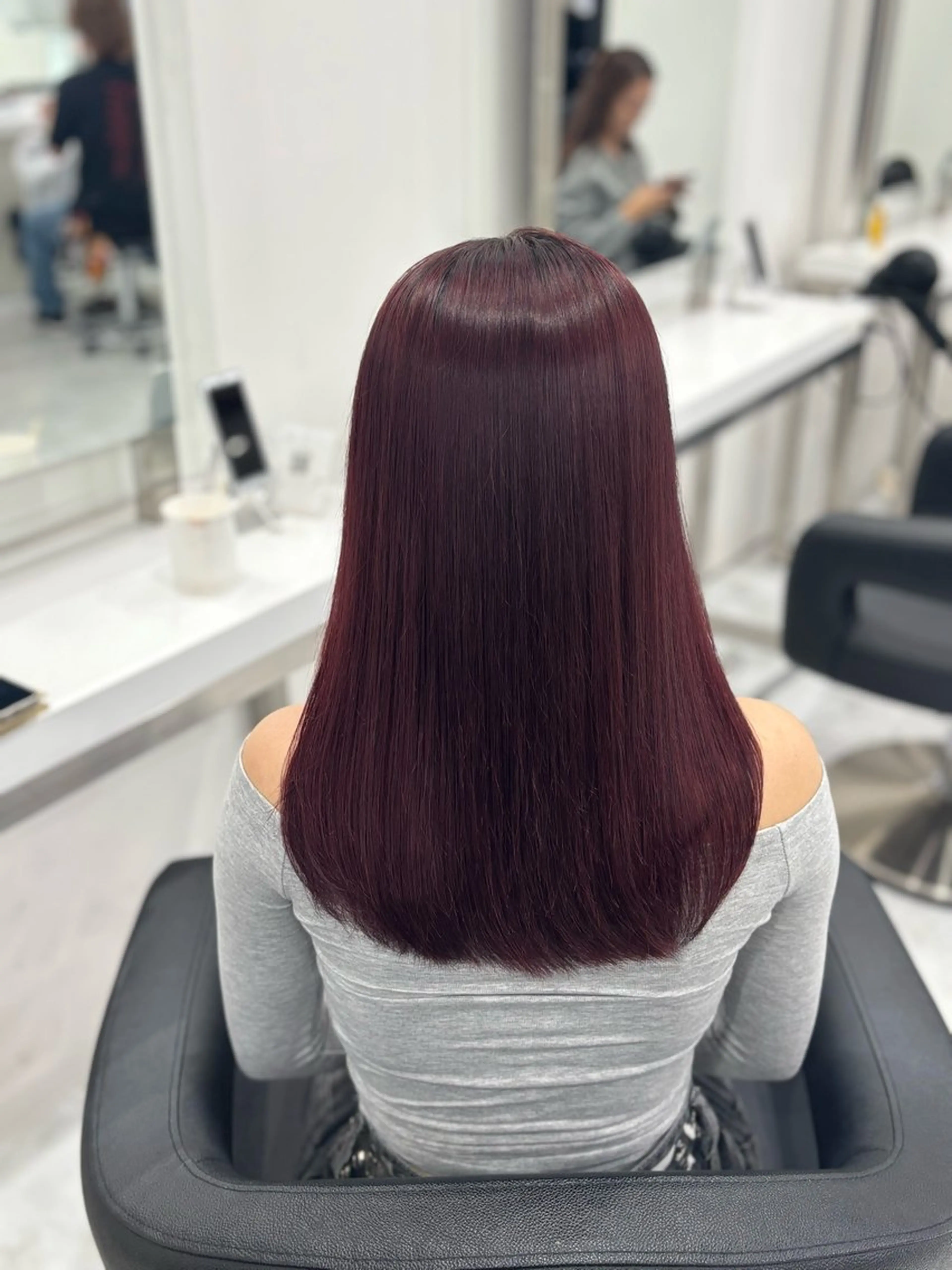ロング ヘアカラー お洒落暖色 🍒AOI🍒のヘアスタイル