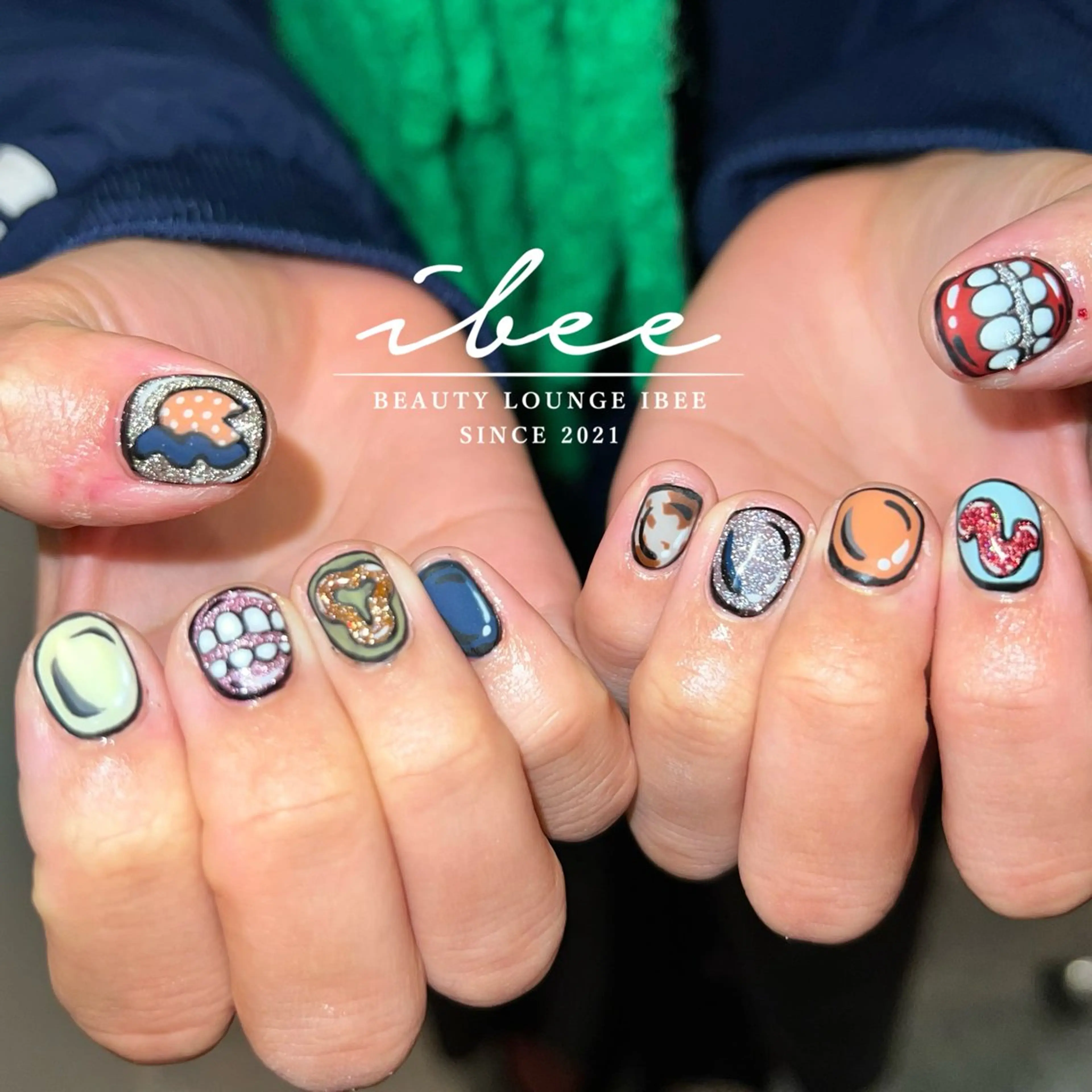 ネイル ハンドネイル ibee nail 🤍yumiのネイルデザイン