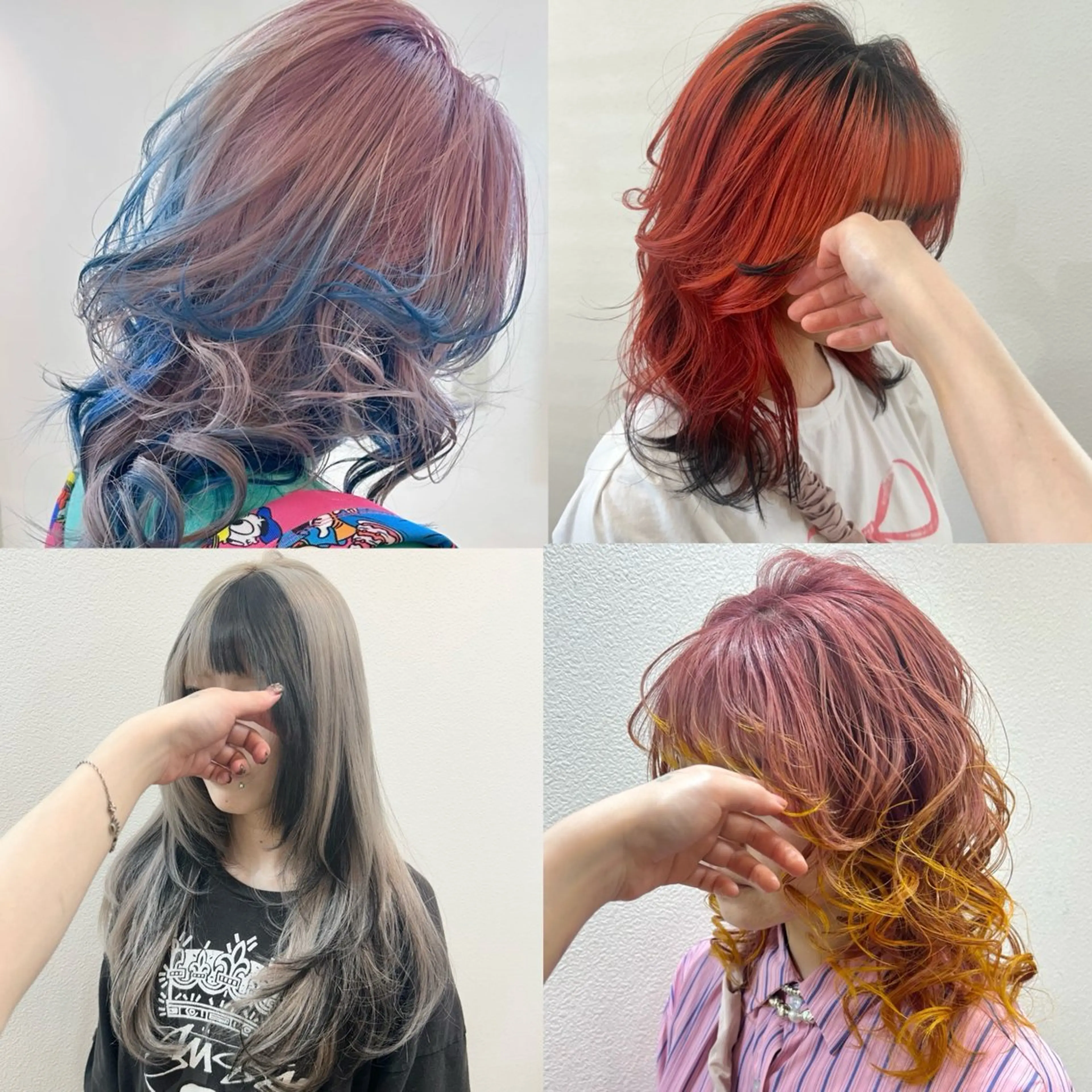 カラー デザインカラー カット ヘアカラー トリートメント Maya🦋 ハイトーン特化のヘアスタイル