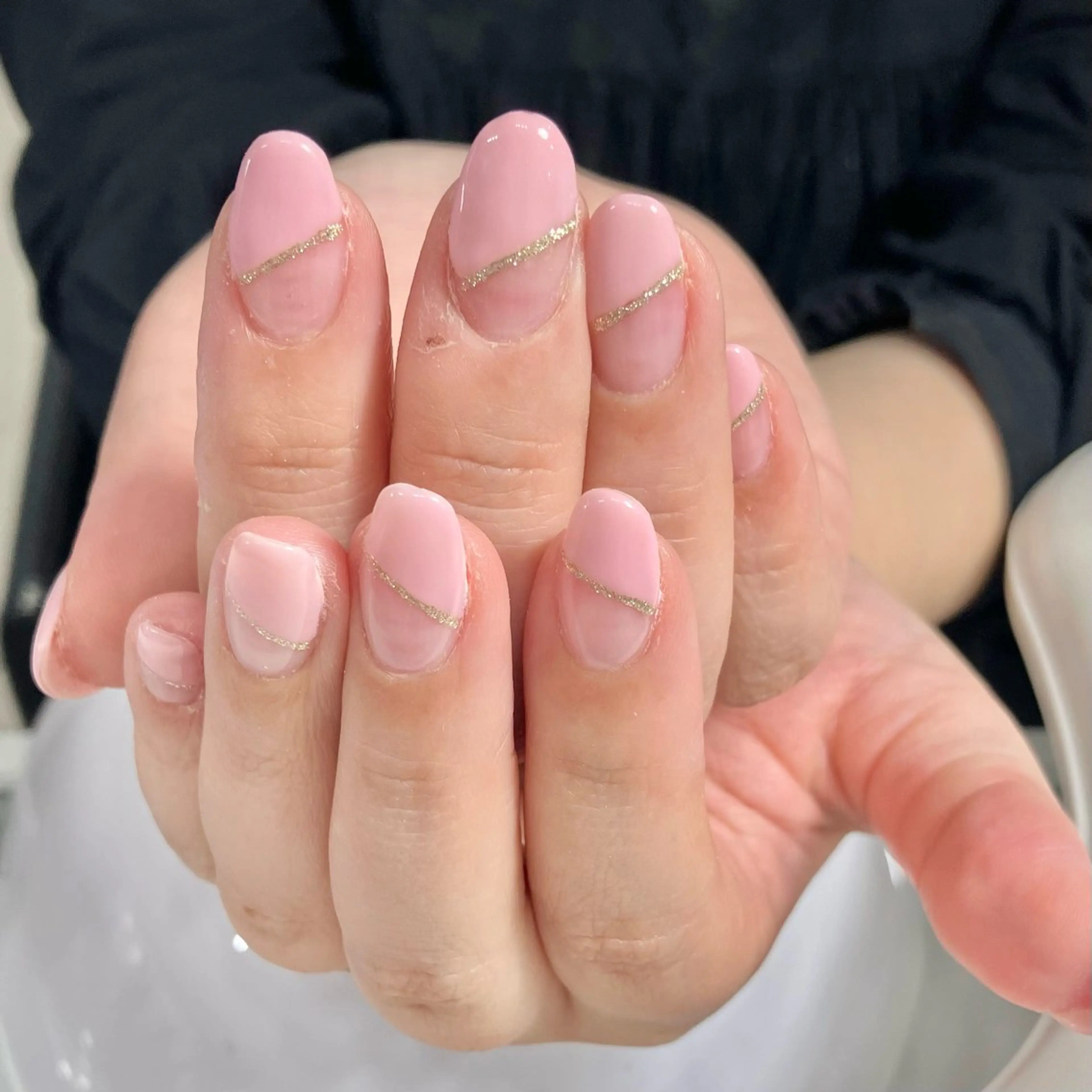 ネイル フレンチネイル ネイル＆まつ毛サロンCrea所属・Crea MORIBEのネイルデザイン