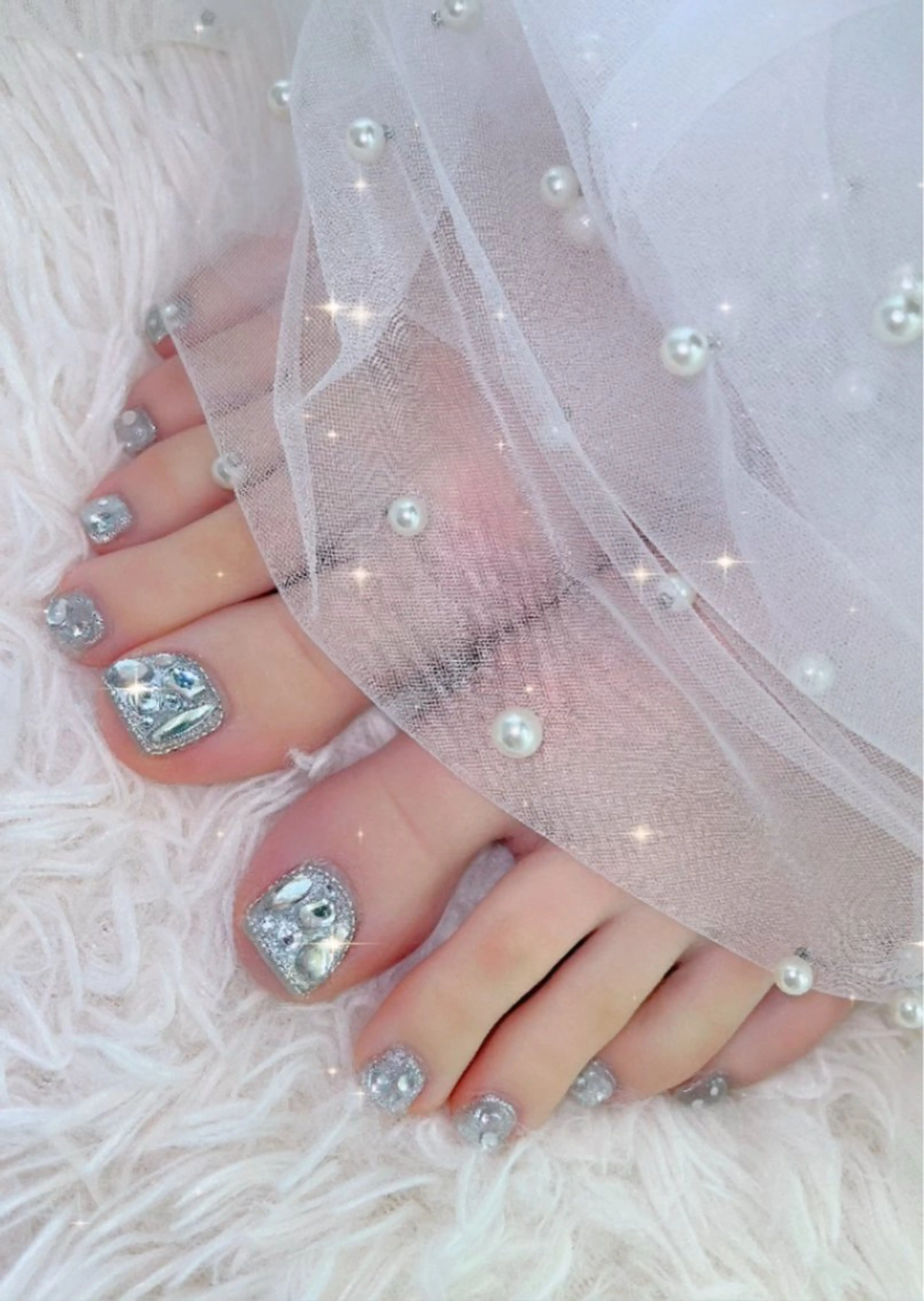 ネイル 【大垣ネイルモデル】 はんな🧡🐻‍❄️のネイルデザイン
